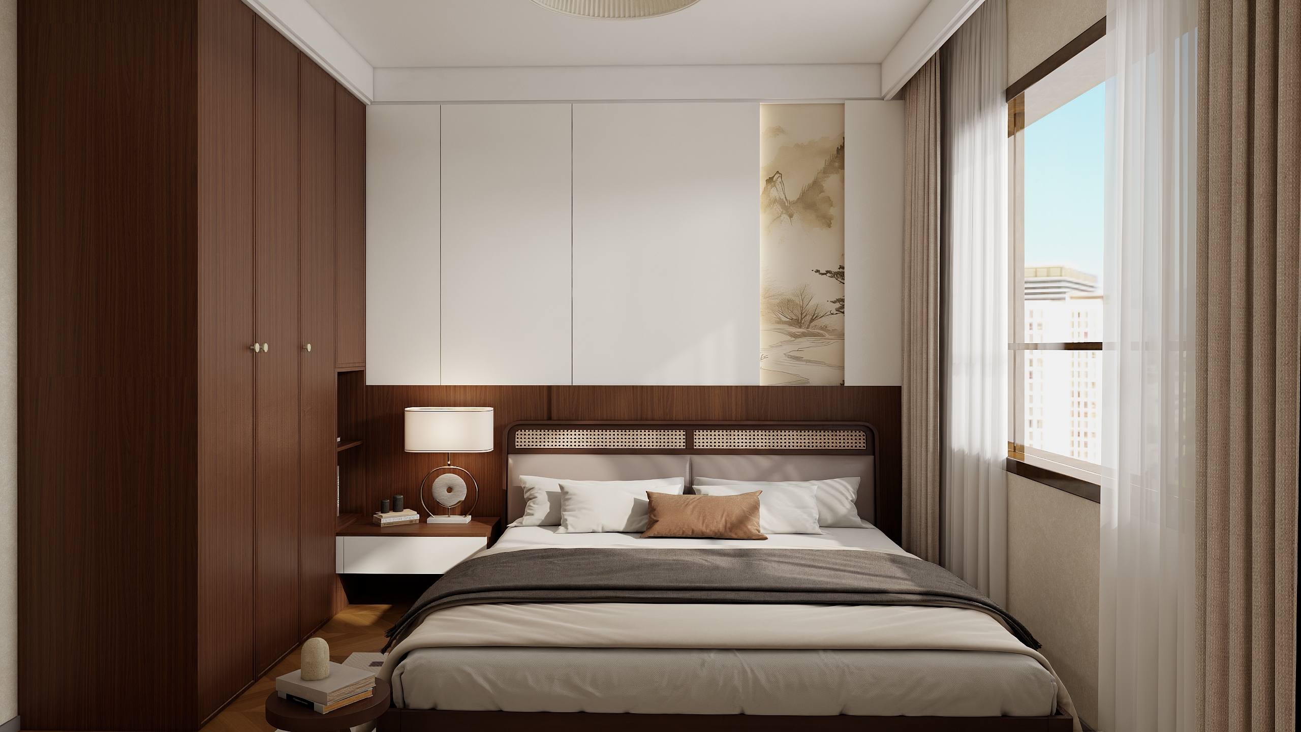 宋氏140㎡简约设计丨中国包头丨一颗小菠萝-6