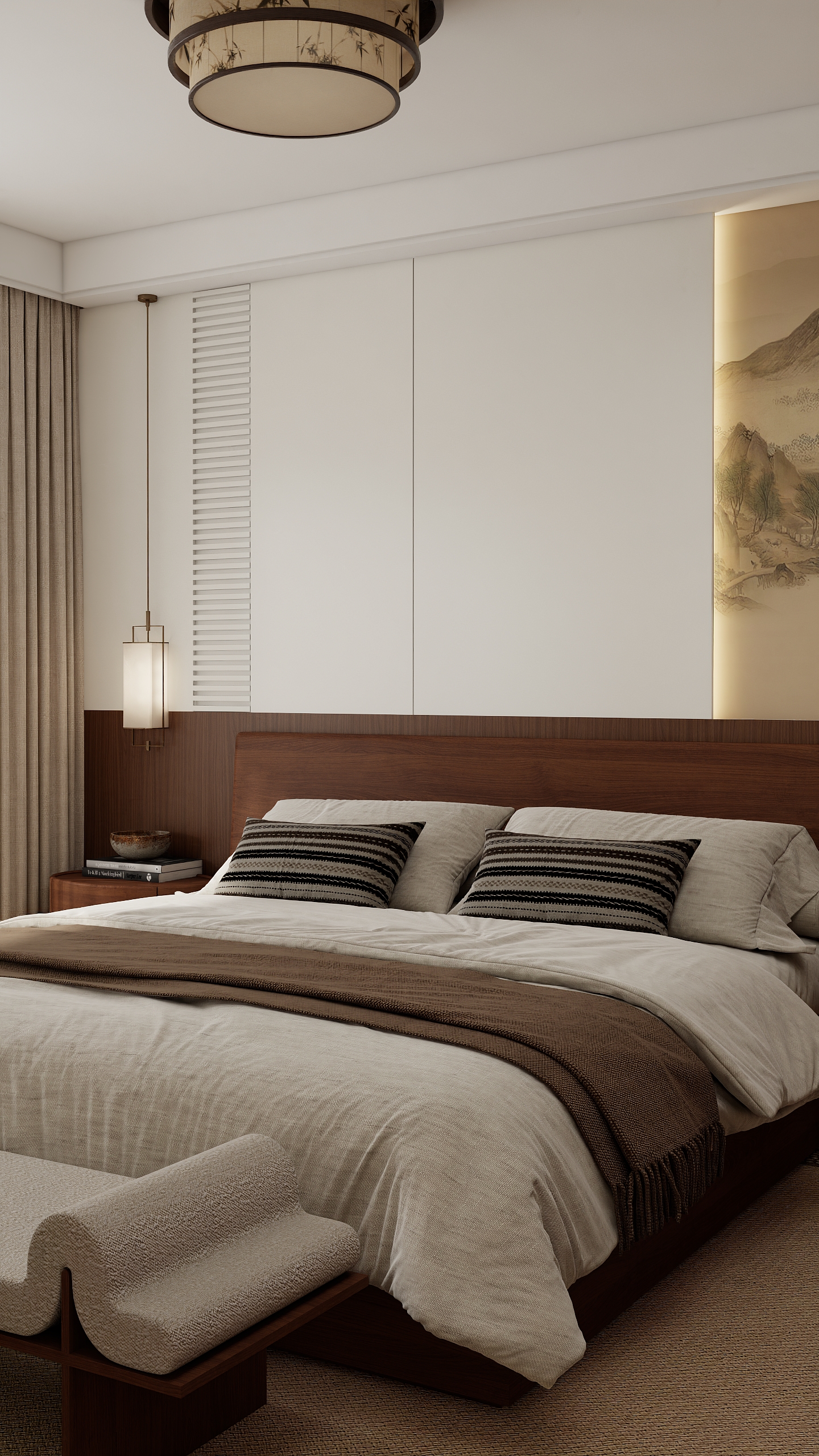 宋氏140㎡简约设计丨中国包头丨一颗小菠萝-8