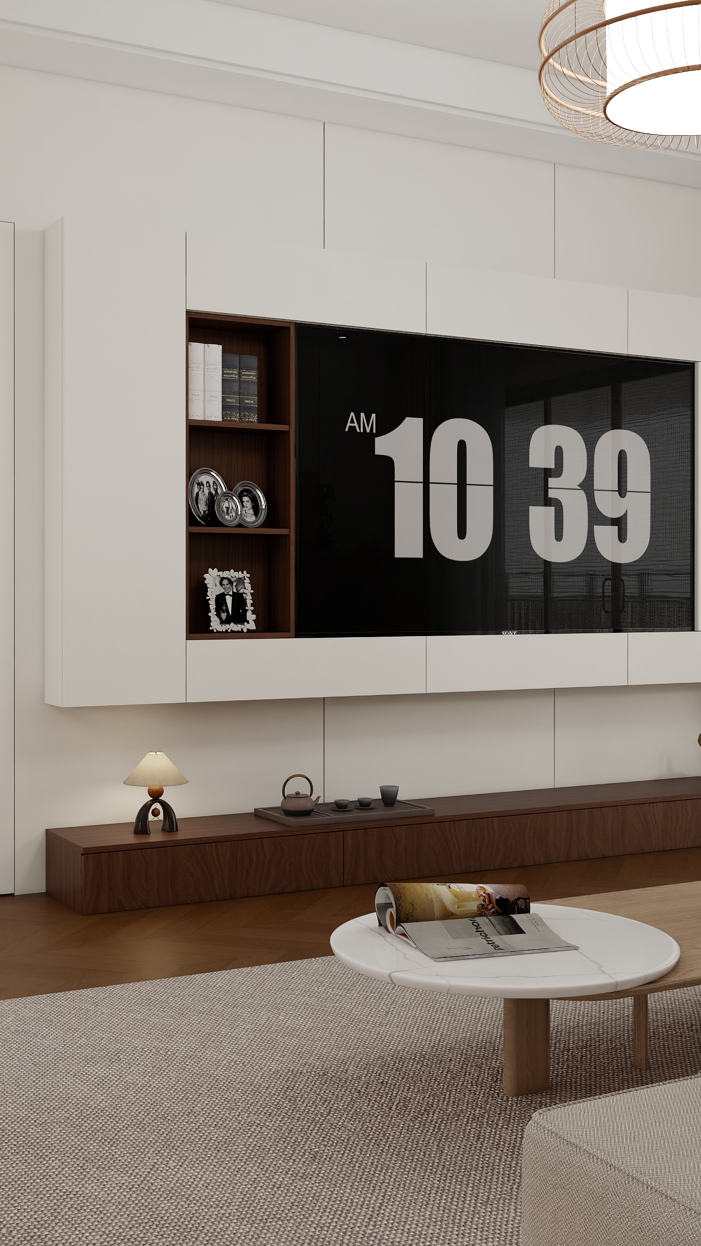 宋氏140㎡简约设计丨中国包头丨一颗小菠萝-7