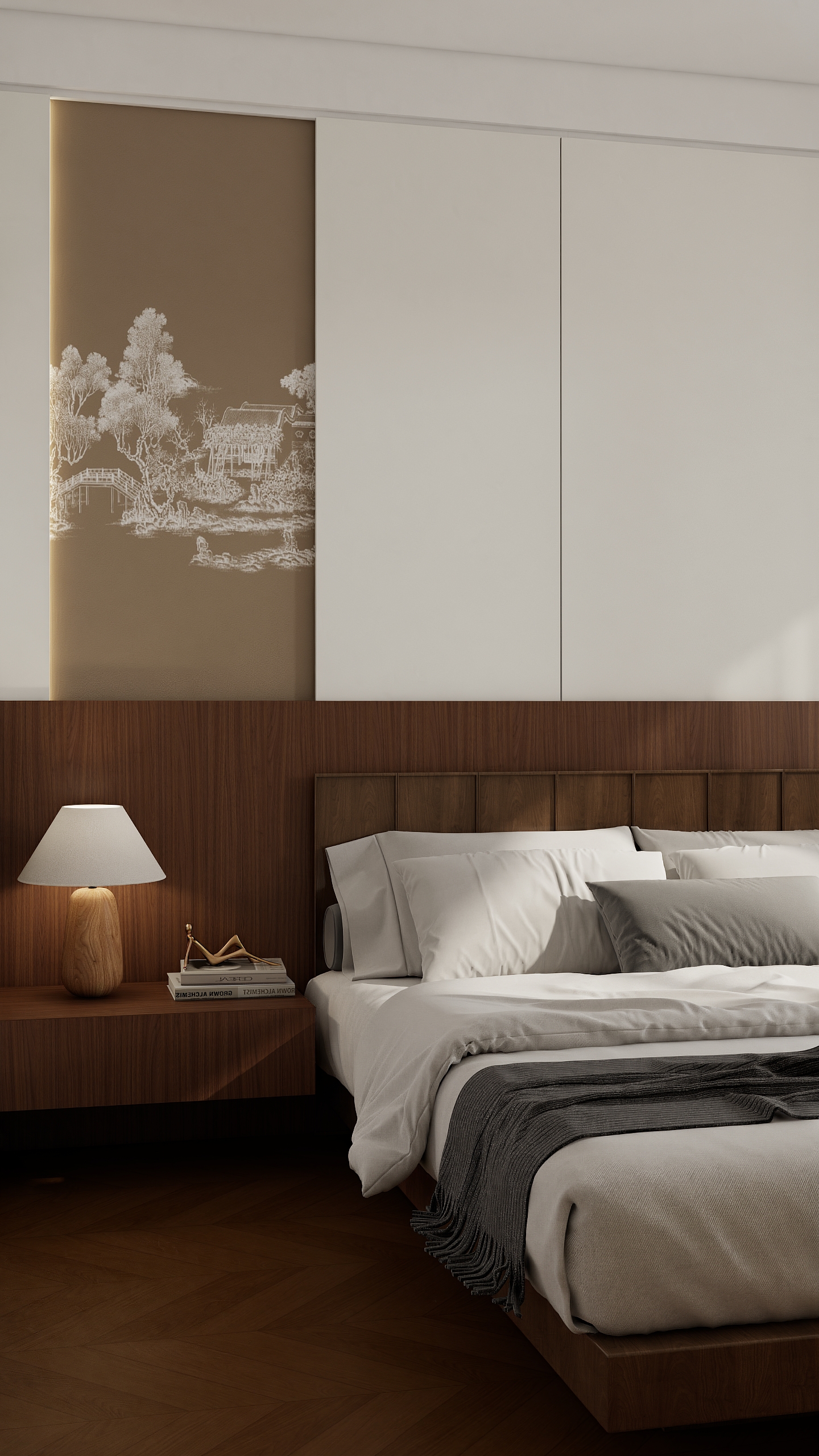 宋氏140㎡简约设计丨中国包头丨一颗小菠萝-9