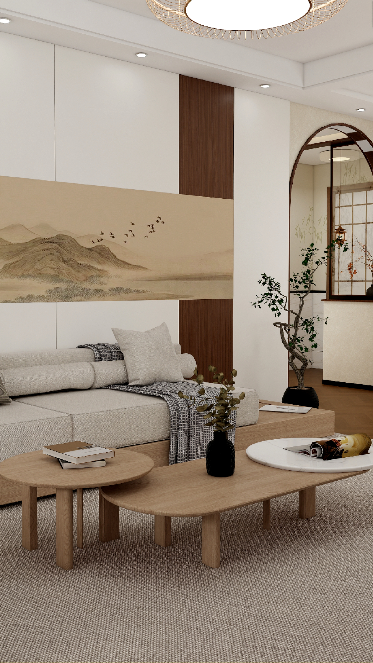 宋氏140㎡简约设计丨中国包头丨一颗小菠萝-11