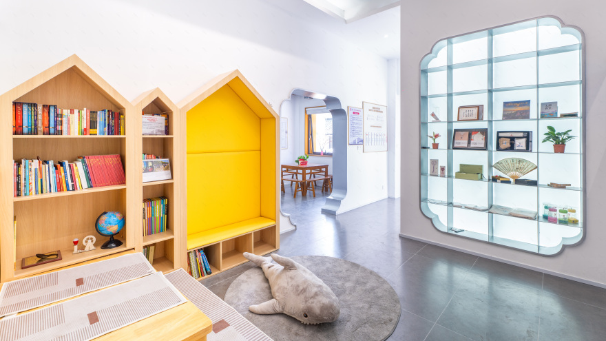 七都江村新时代文明实践站丨中国苏州丨苏州乐诚空间营造-15