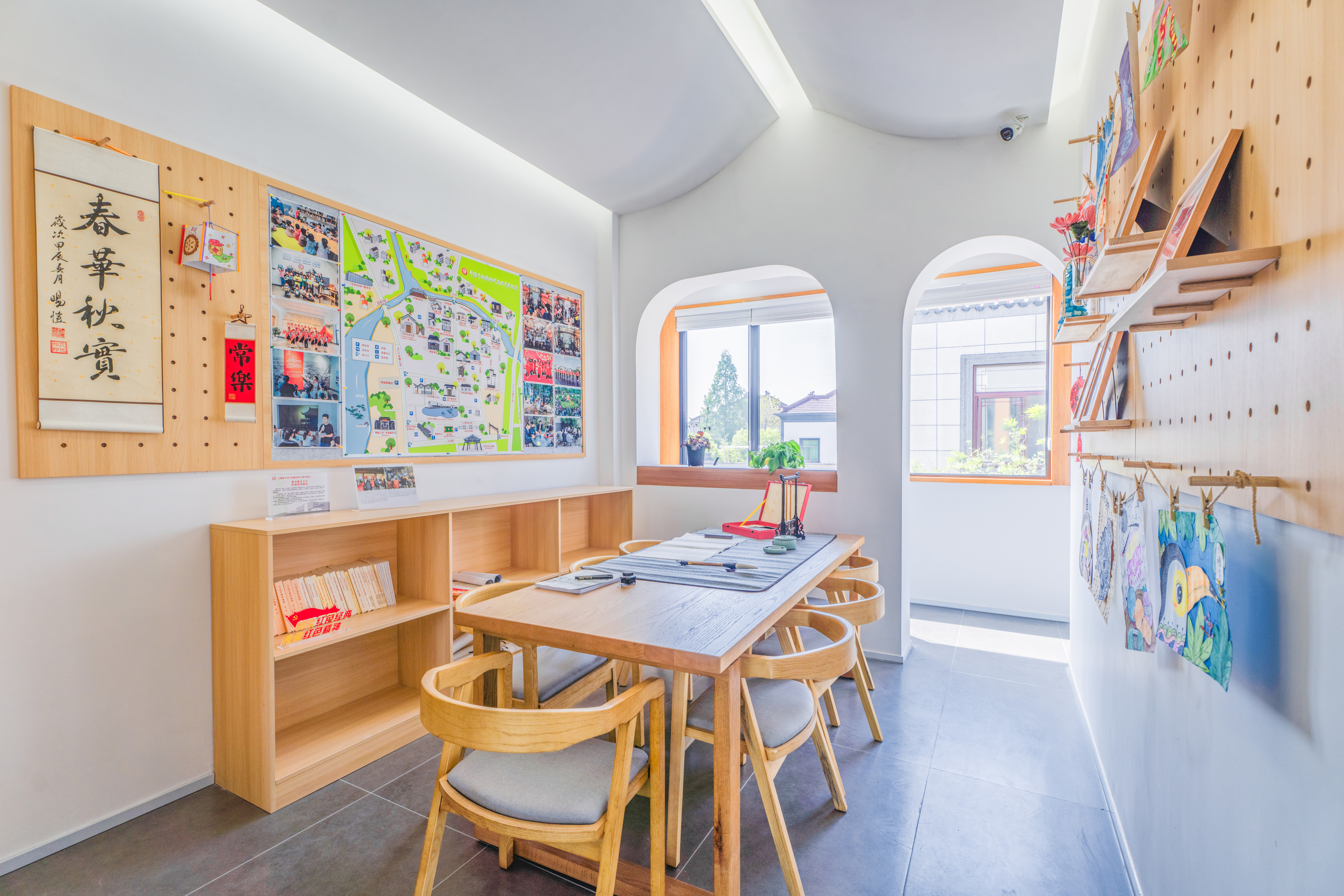 七都江村新时代文明实践站丨中国苏州丨苏州乐诚空间营造-24