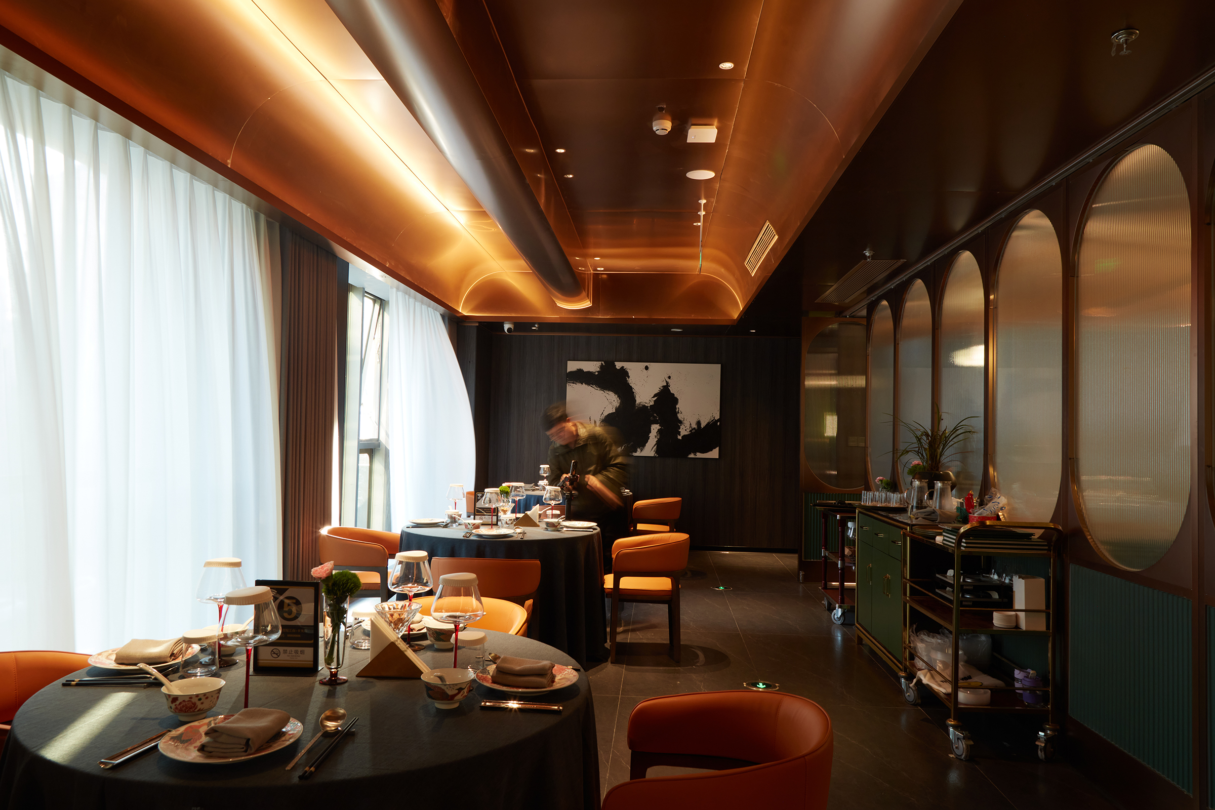 食悦江南旗舰店设计之意境东方设计风格运用丨中国北京丨黄海-17