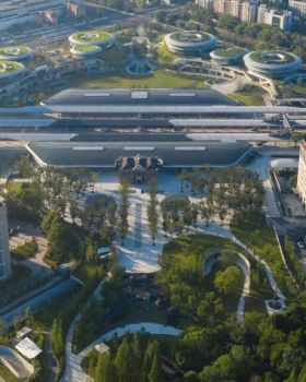 ASLA获奖作品 连接过去和未来的城市绿洲——嘉兴火车站景丨中国嘉兴丨致舍景观