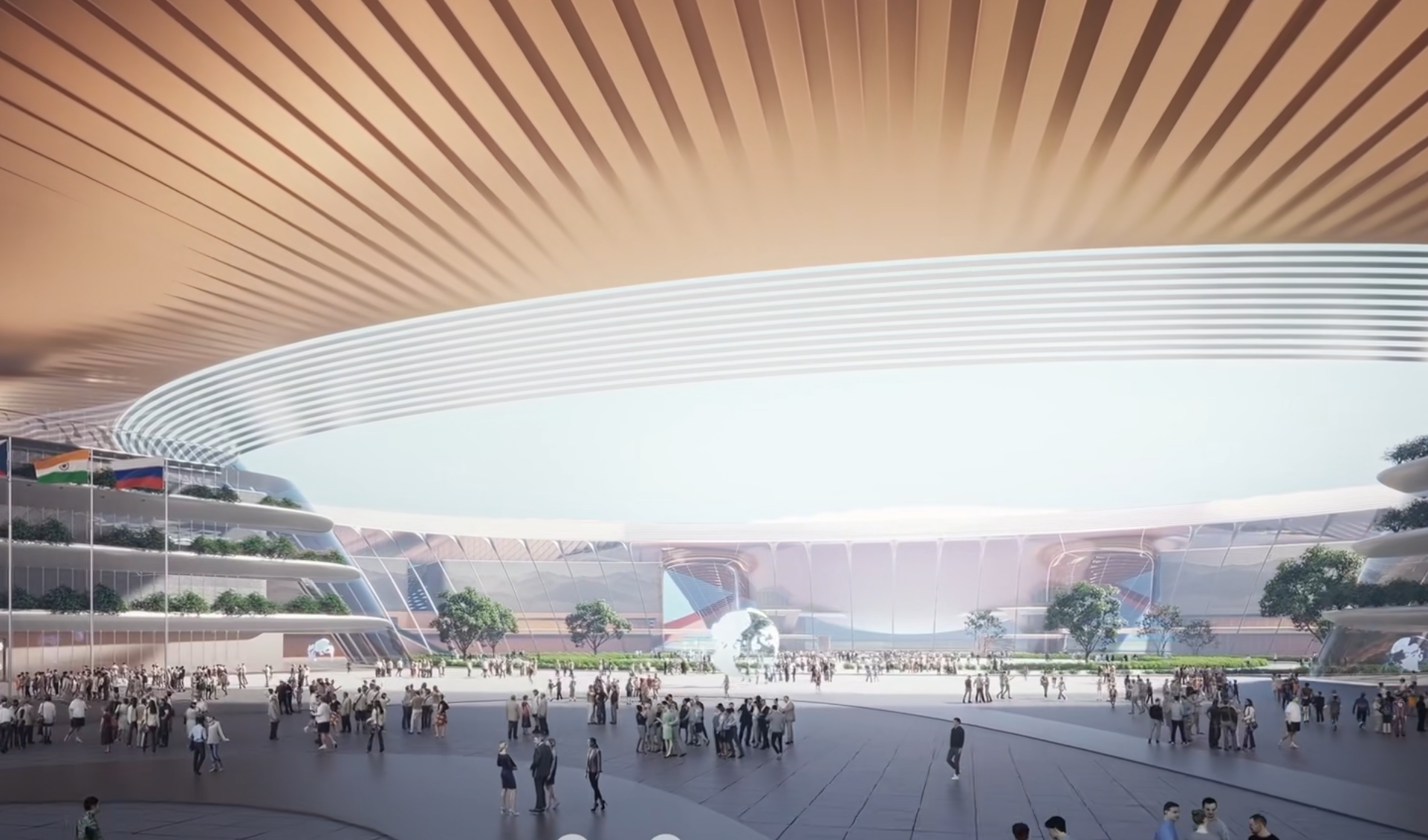 【D5动画】南阳国际会展中心设计方案 Animation 丨中国南阳丨大蛇建筑-3