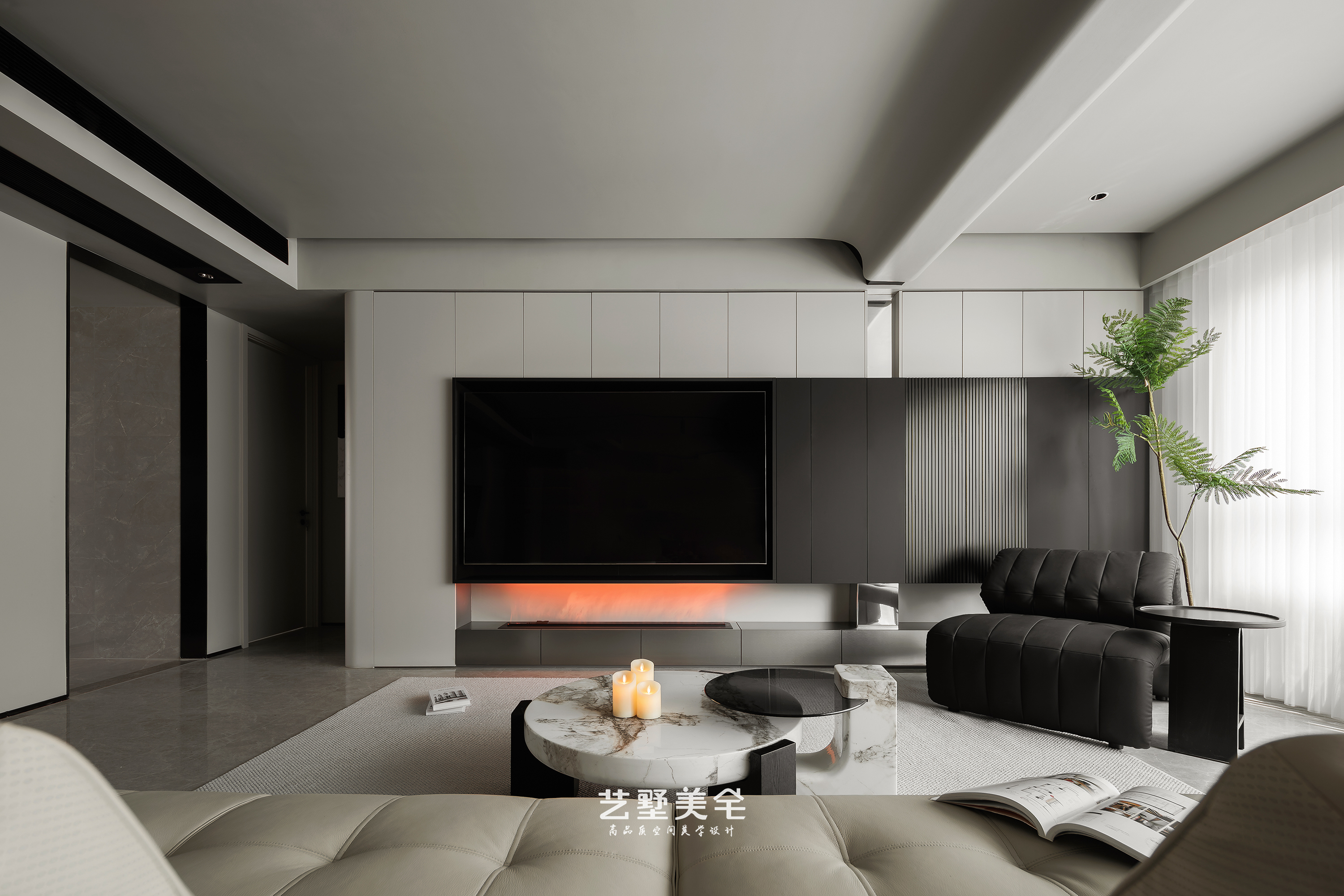 艺墅美宅 · 实景 139㎡高级灰克制美学 现代高级感栖居丨中国合肥丨王琴-22