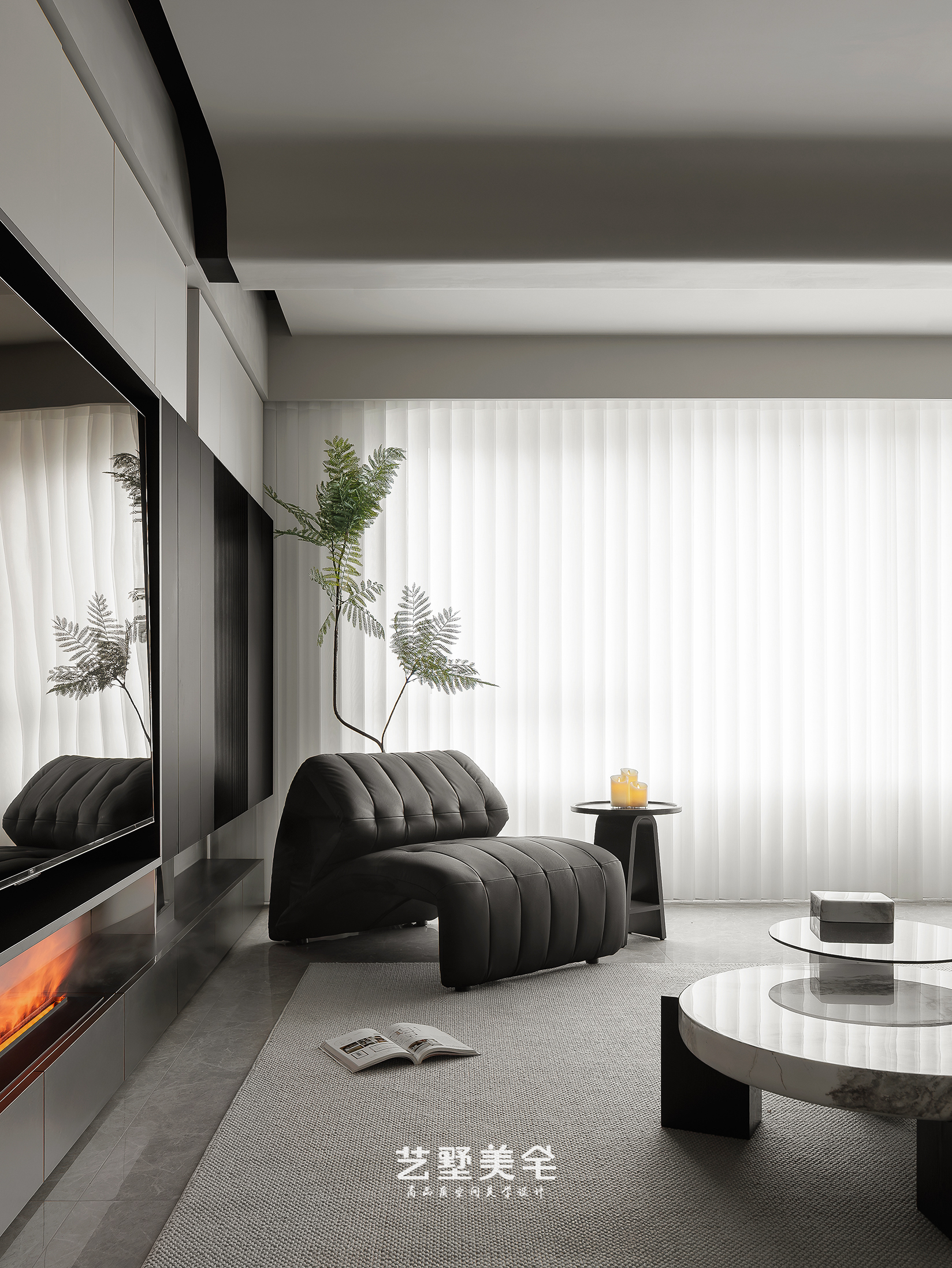 艺墅美宅 · 实景 139㎡高级灰克制美学 现代高级感栖居丨中国合肥丨王琴-26