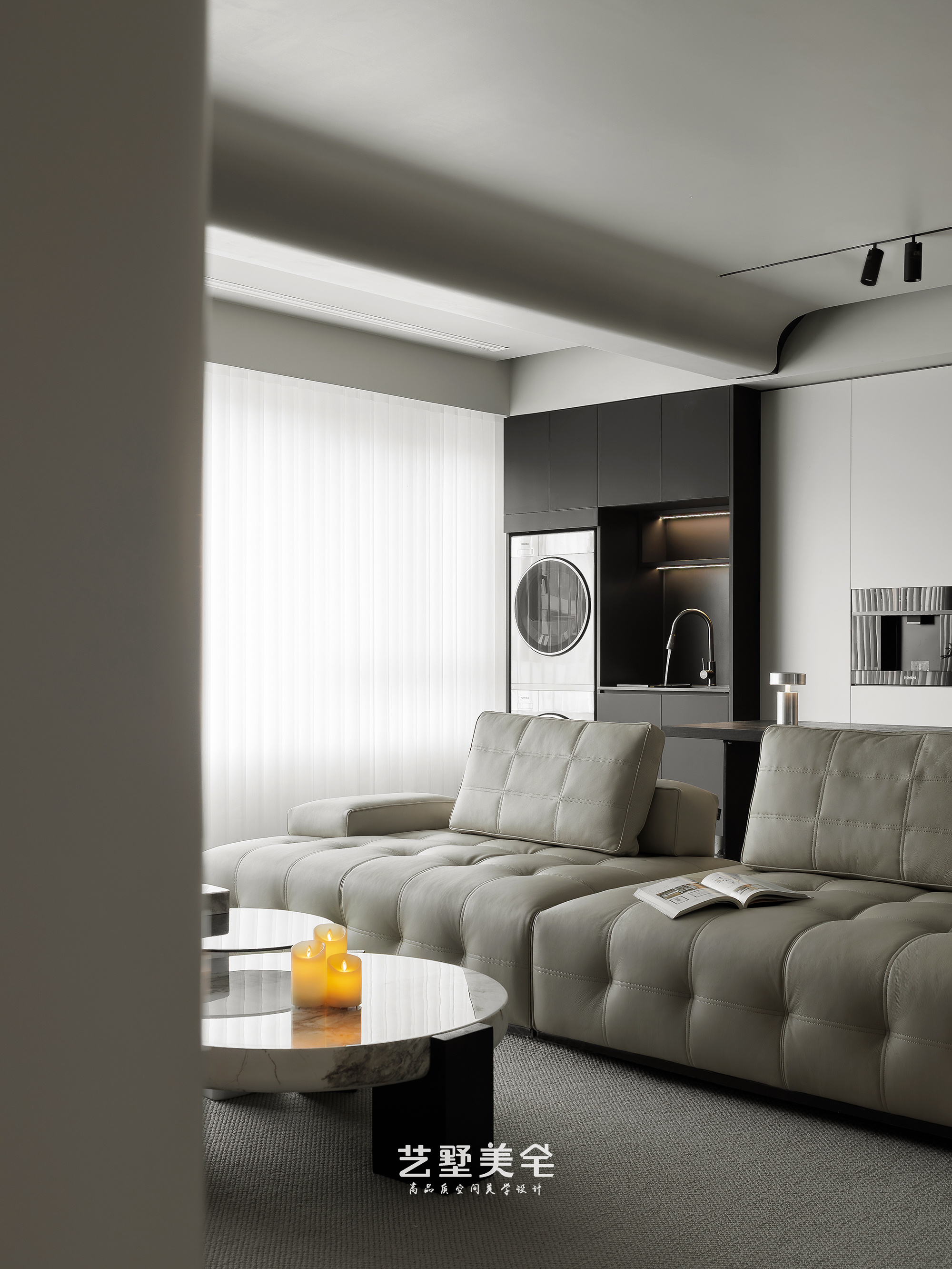 艺墅美宅 · 实景 139㎡高级灰克制美学 现代高级感栖居丨中国合肥丨王琴-27