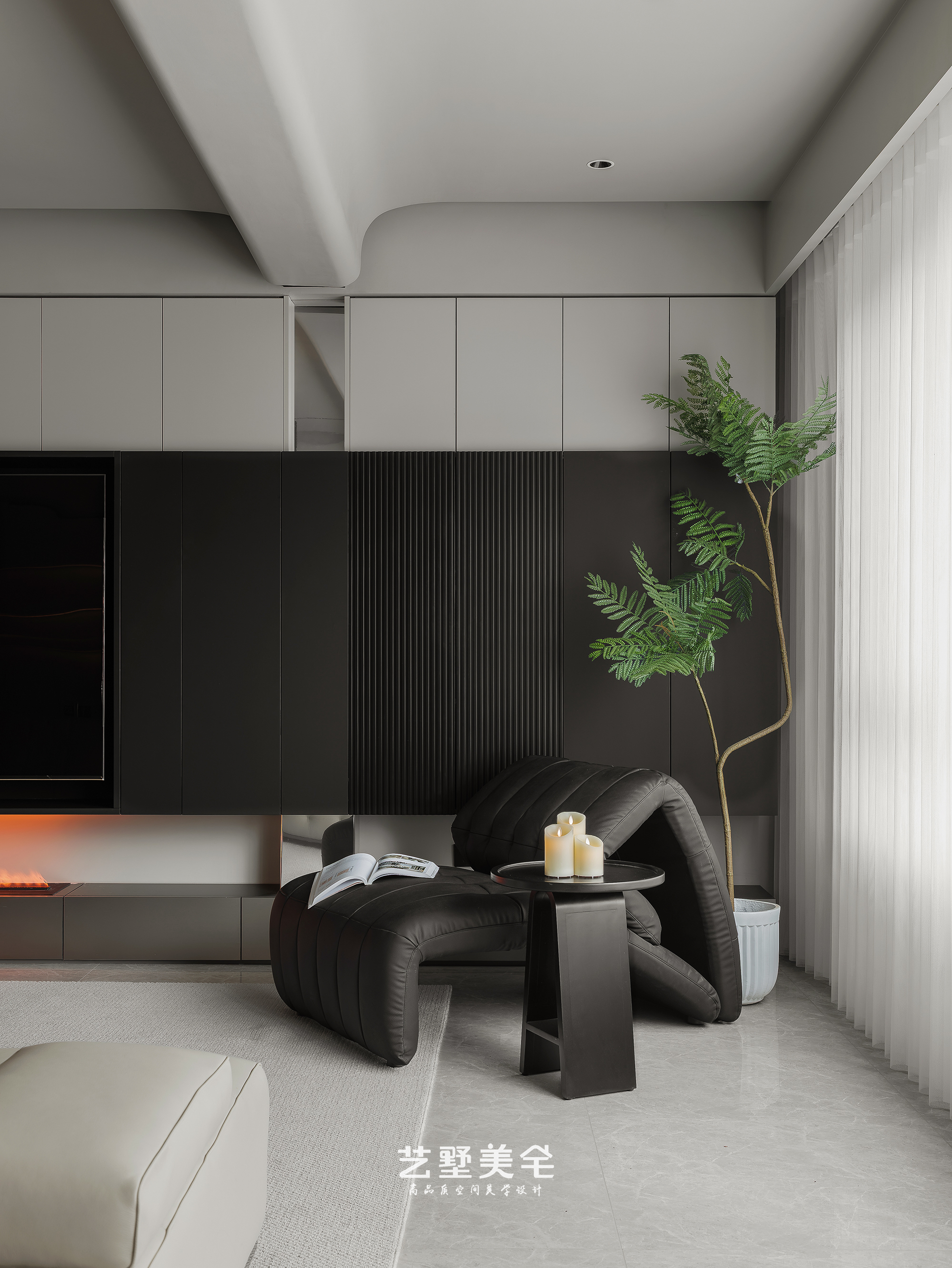 艺墅美宅 · 实景 139㎡高级灰克制美学 现代高级感栖居丨中国合肥丨王琴-29