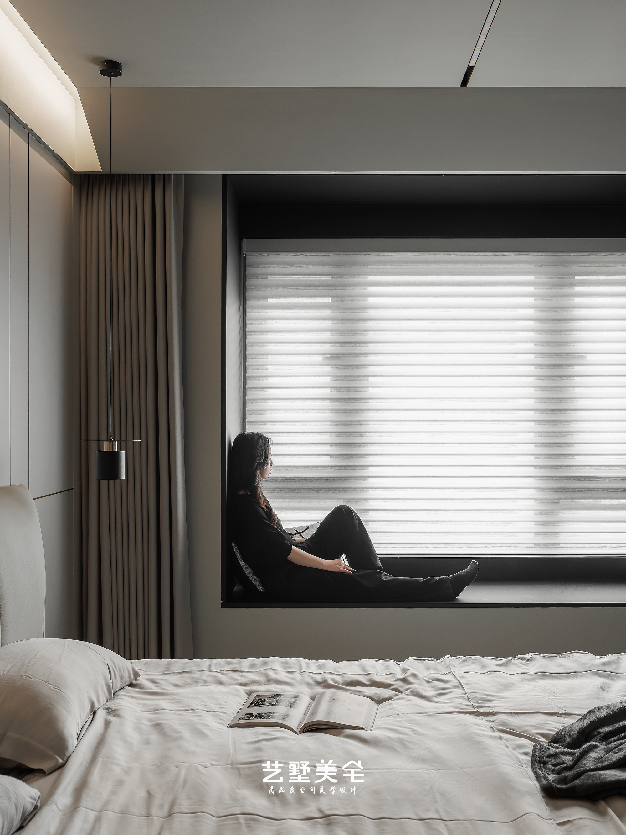 艺墅美宅 · 实景 139㎡高级灰克制美学 现代高级感栖居丨中国合肥丨王琴-47