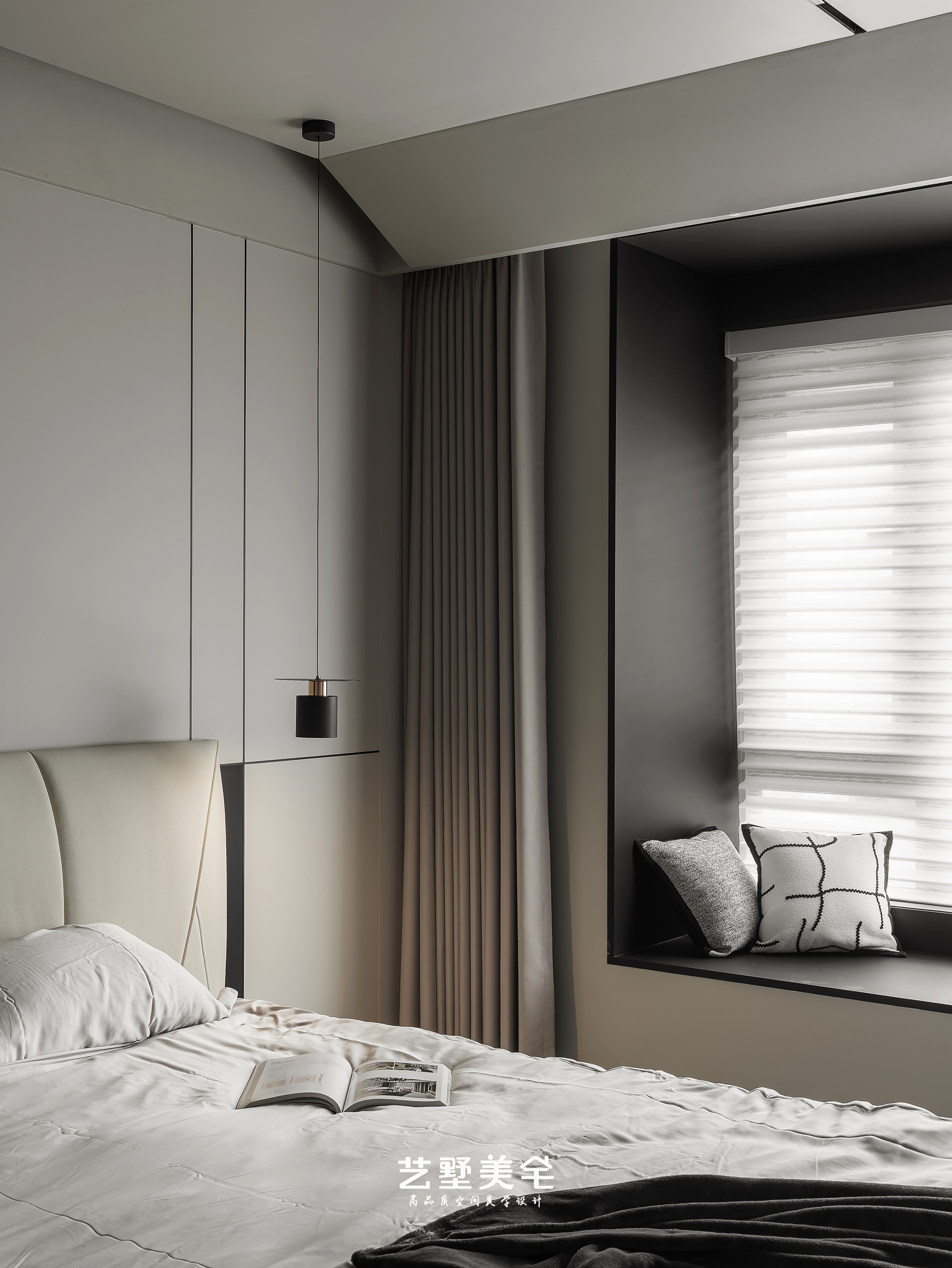 艺墅美宅 · 实景 139㎡高级灰克制美学 现代高级感栖居丨中国合肥丨王琴-49