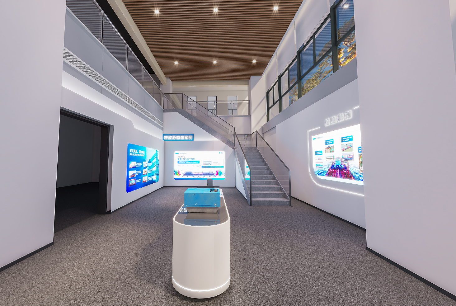 中集蓝水数科展厅丨中国东莞丨辉设计-1
