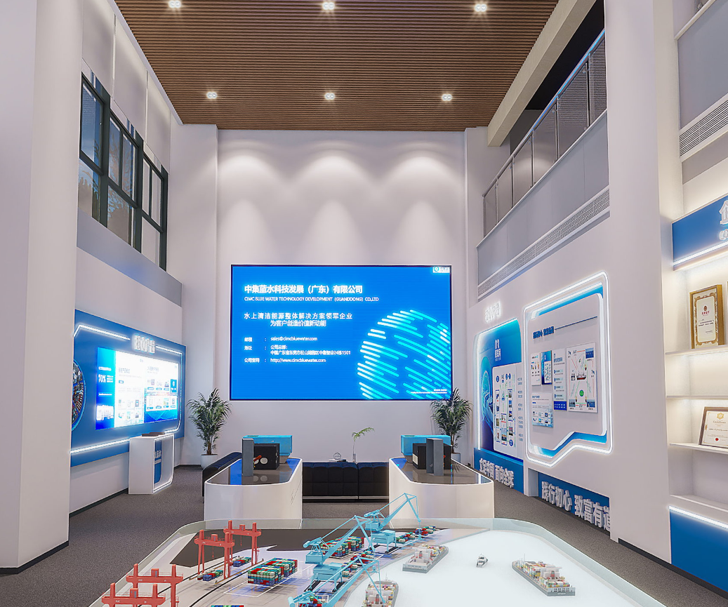 中集蓝水数科展厅丨中国东莞丨辉设计-5