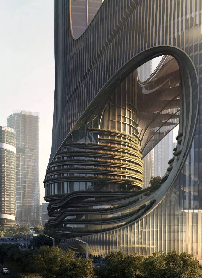 深圳湾超级总部C塔丨中国深圳丨扎哈事务所-6