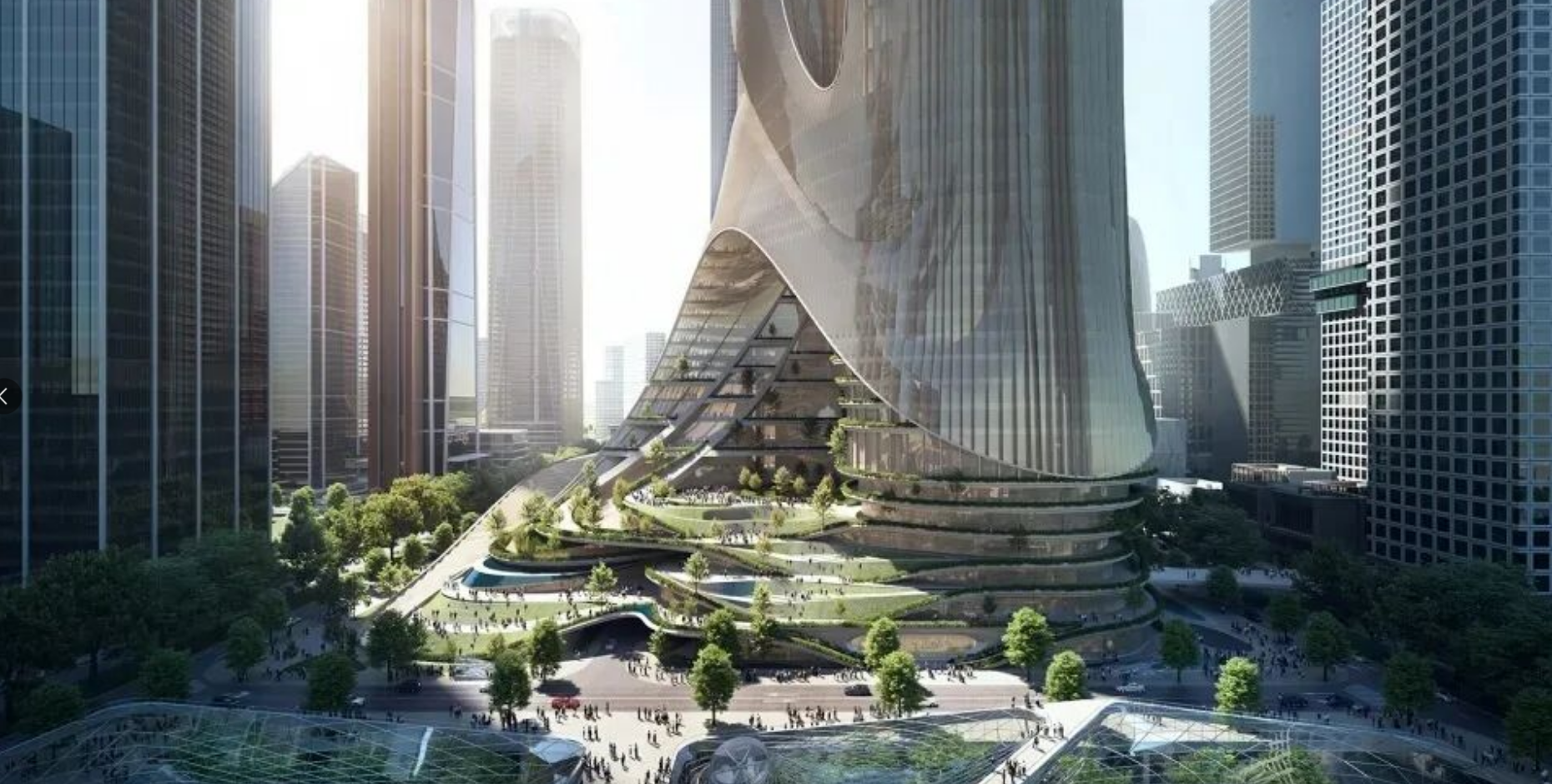 深圳湾超级总部C塔丨中国深圳丨扎哈事务所-14