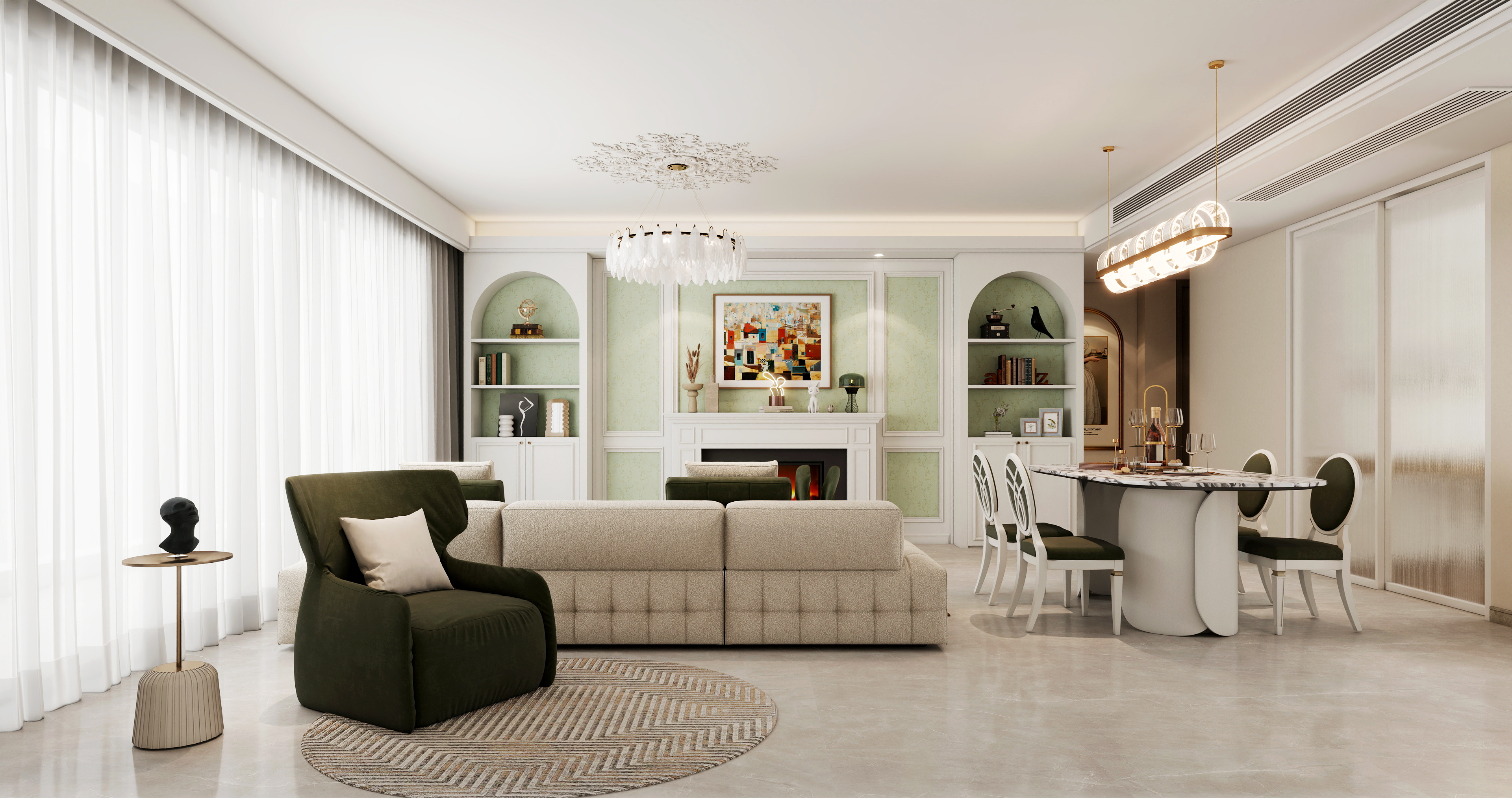 晓月和风167m²丨中国杭州丨查代镇-5