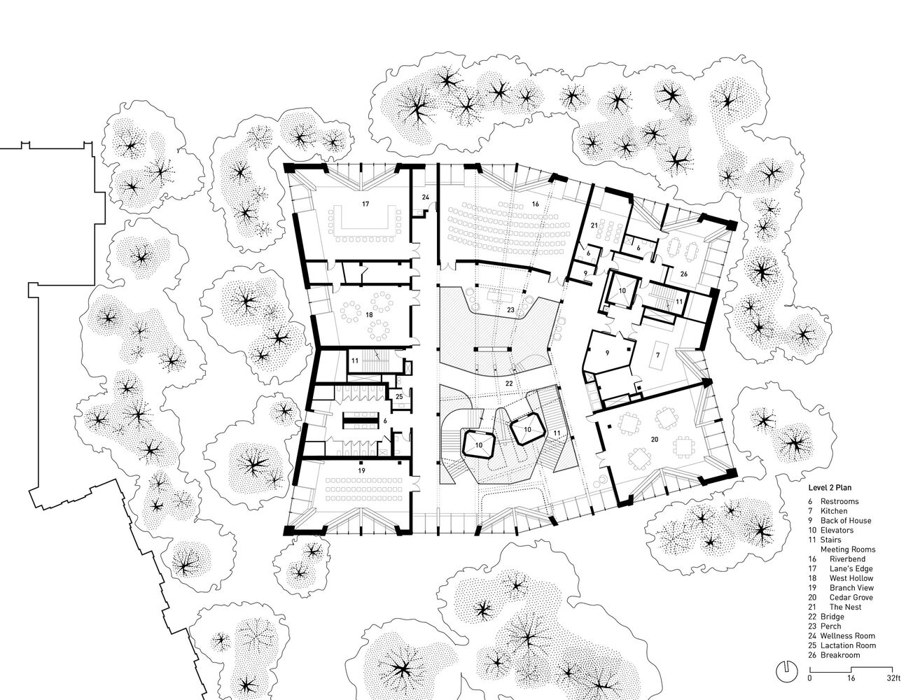 会议中心丨美国丨Studio Gang-9