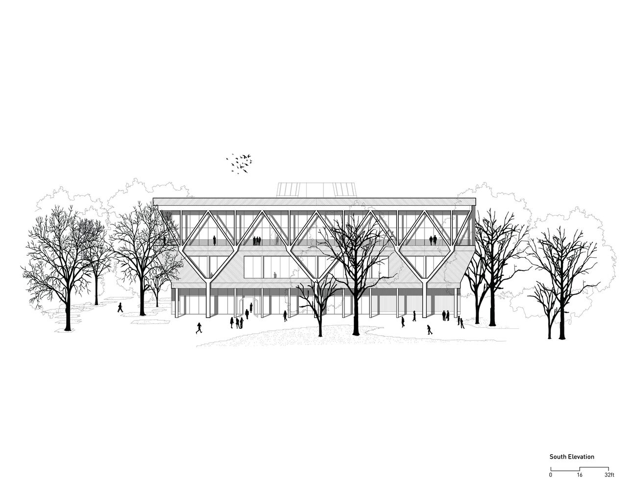 会议中心丨美国丨Studio Gang-13