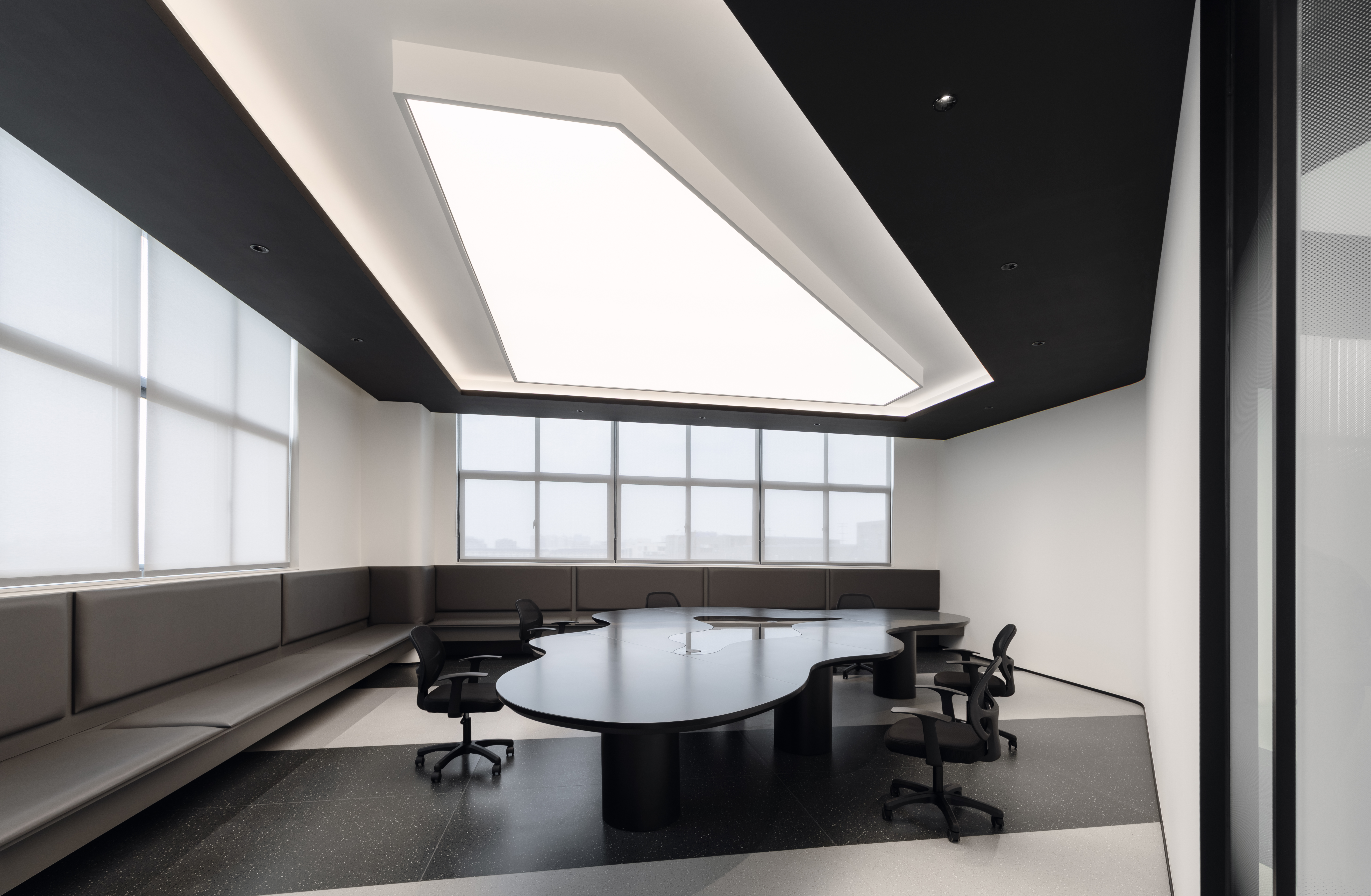 天缘纺织 - 黑色美学的空间转译丨中国苏州丨优鸿设计YOHO DESIGN-33