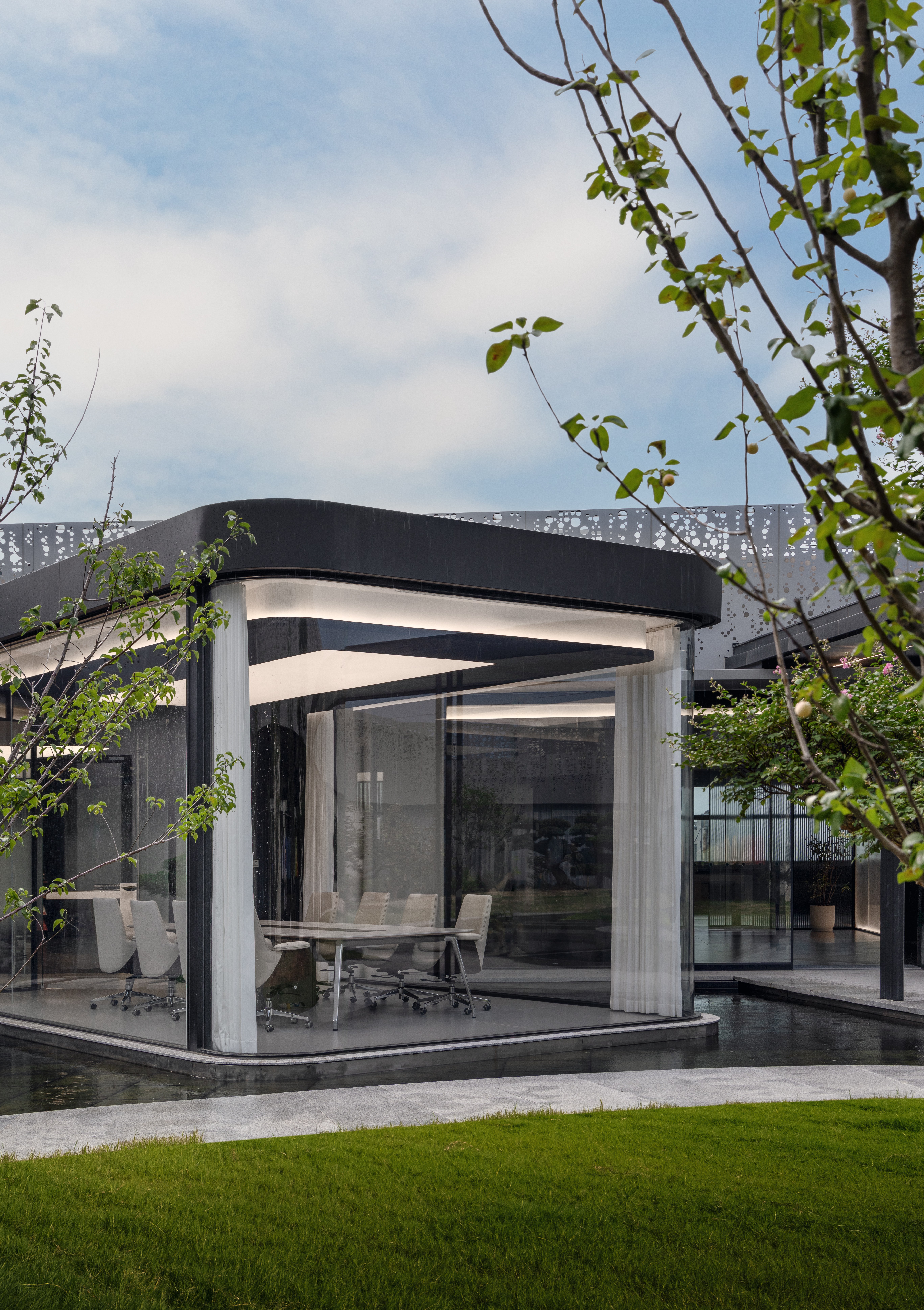 天缘纺织 - 黑色美学的空间转译丨中国苏州丨优鸿设计YOHO DESIGN-43