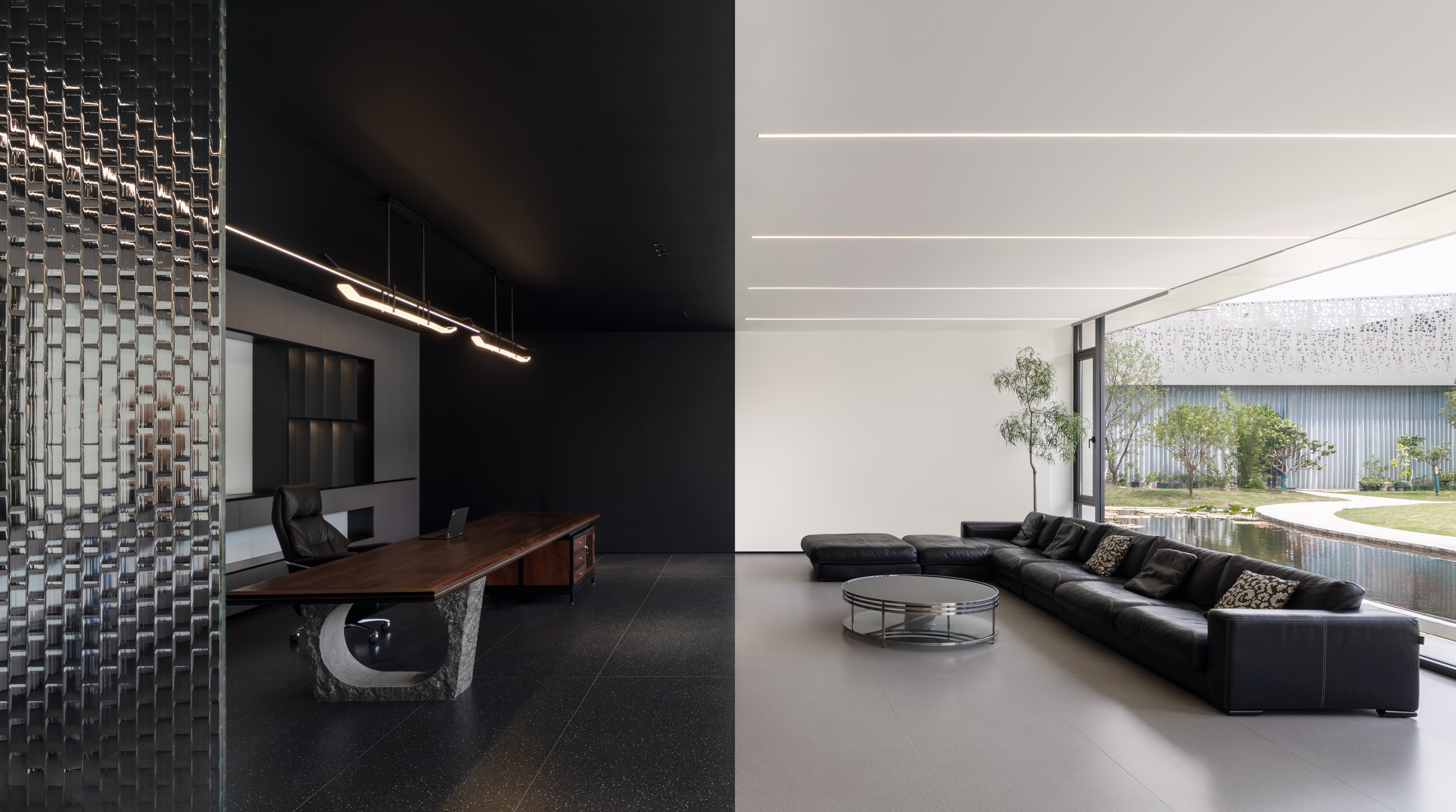 天缘纺织 - 黑色美学的空间转译丨中国苏州丨优鸿设计YOHO DESIGN-57