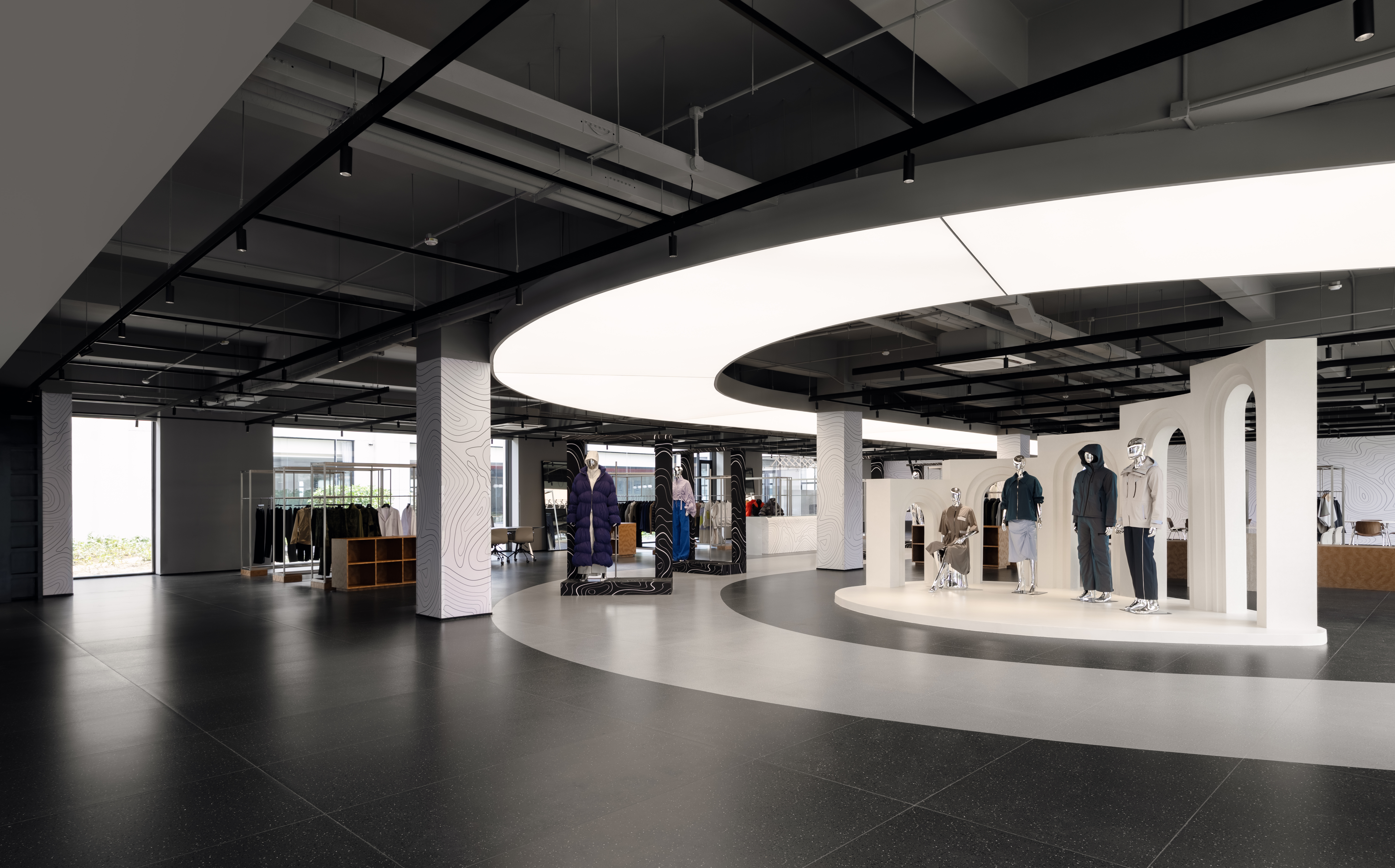 天缘纺织 - 黑色美学的空间转译丨中国苏州丨优鸿设计YOHO DESIGN-68