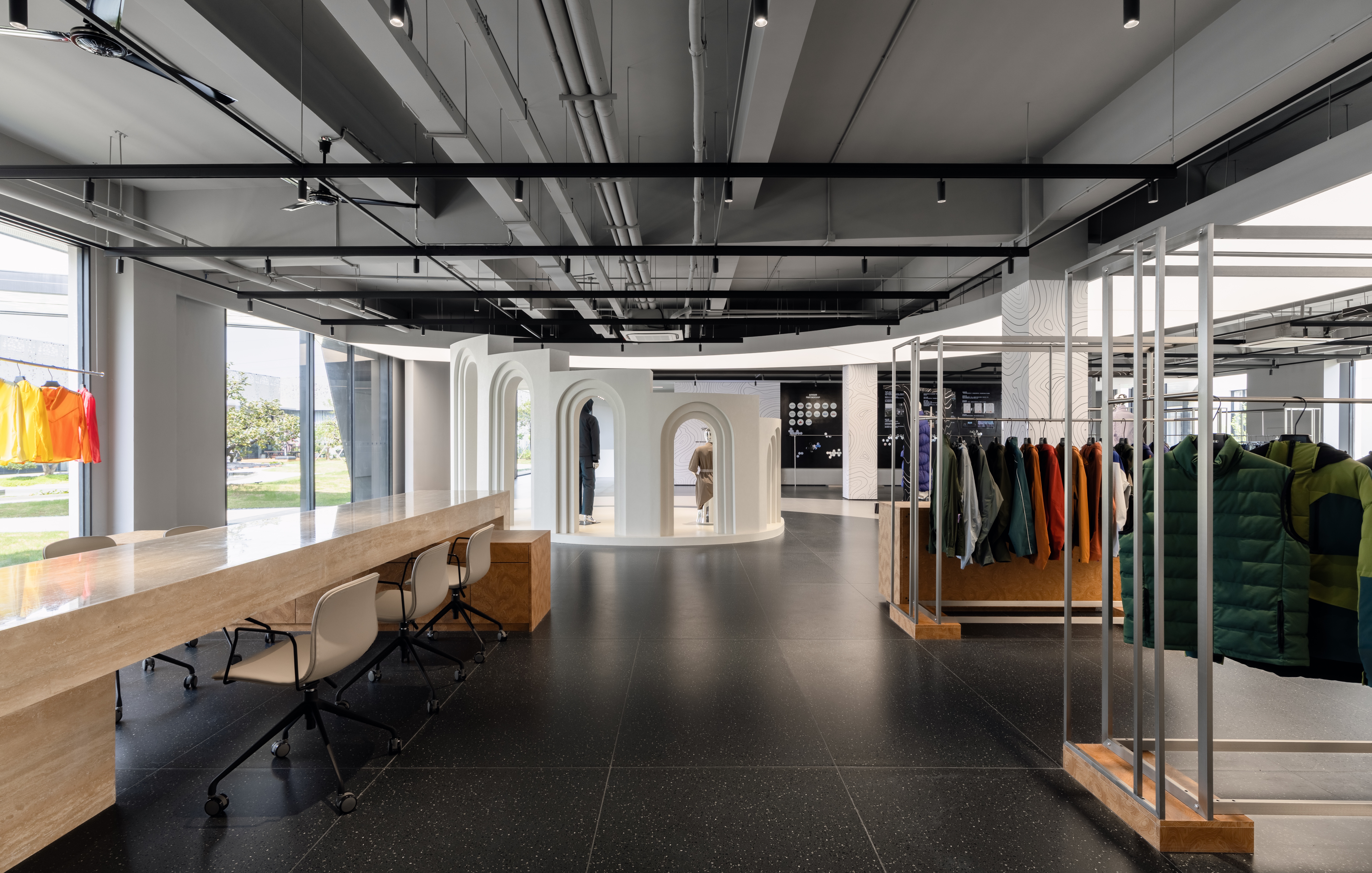 天缘纺织 - 黑色美学的空间转译丨中国苏州丨优鸿设计YOHO DESIGN-74