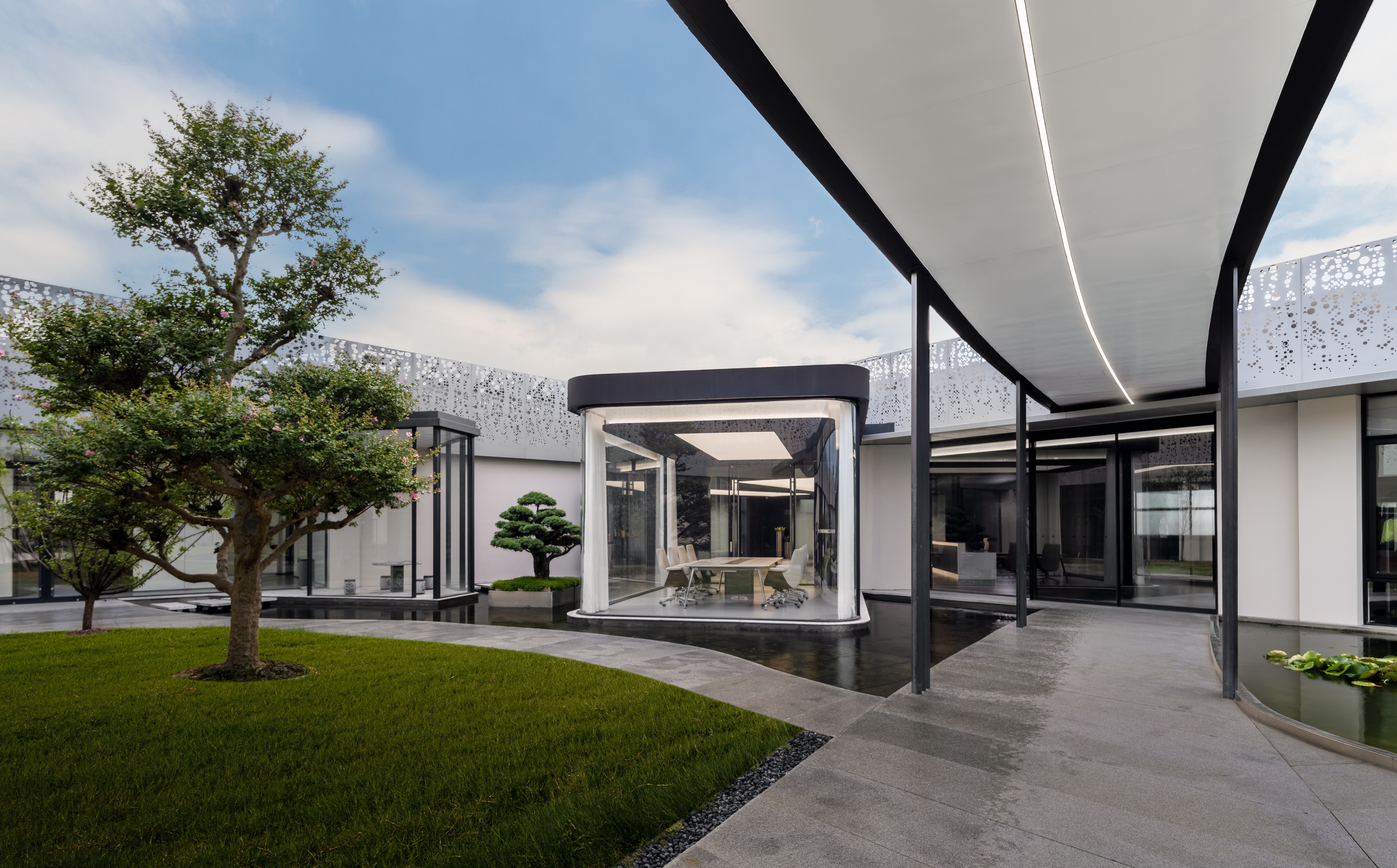 天缘纺织 - 黑色美学的空间转译丨中国苏州丨优鸿设计YOHO DESIGN-84