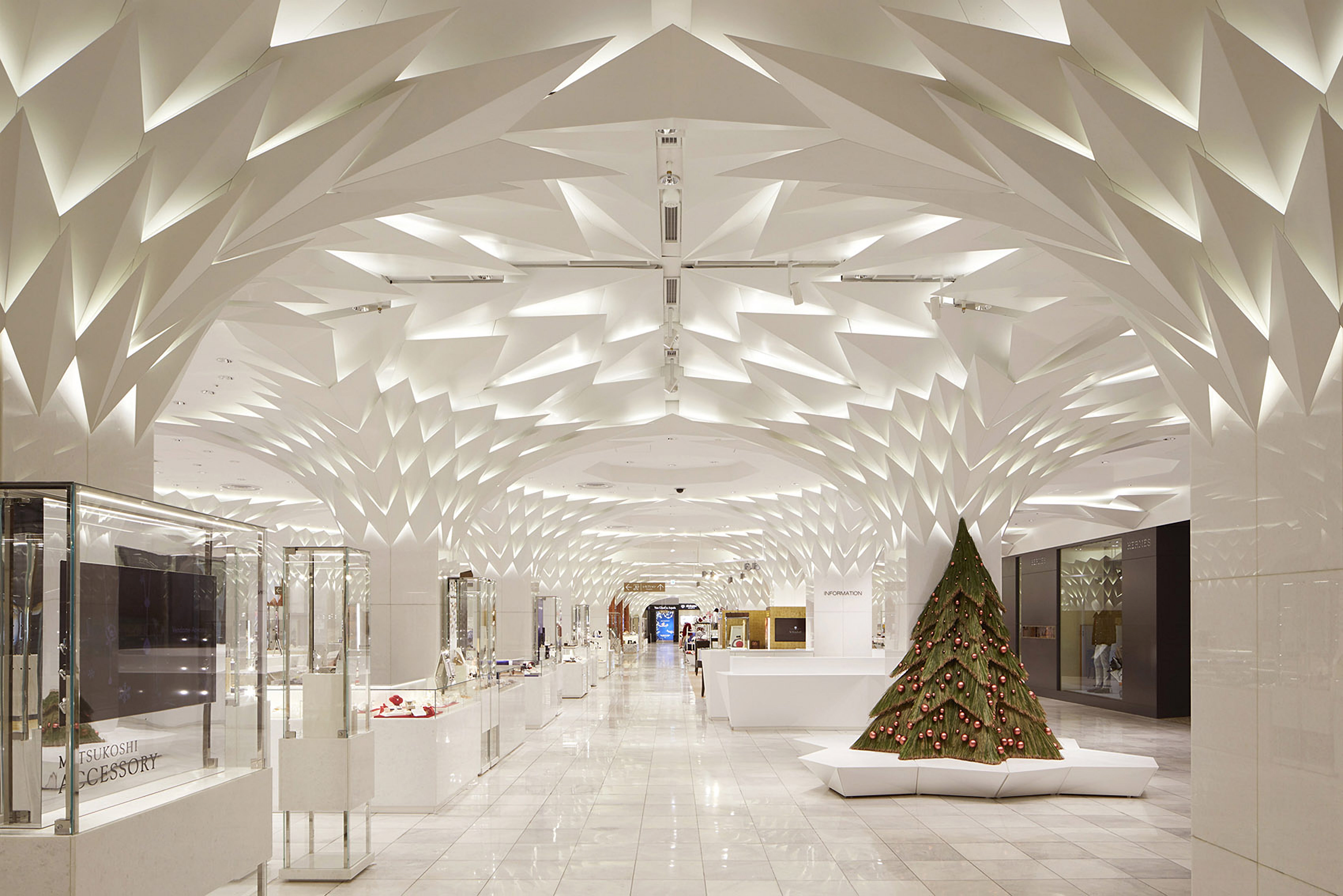 日本桥三越百货总店丨日本丨隈研吾建筑都市设计事务所-3
