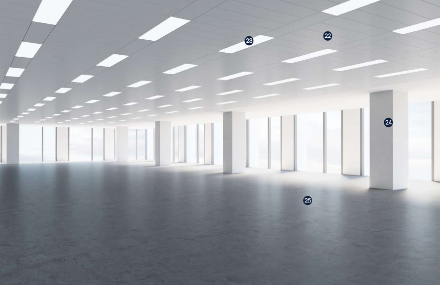 某大楼大厅公区设计丨中国杭州丨设计师-7