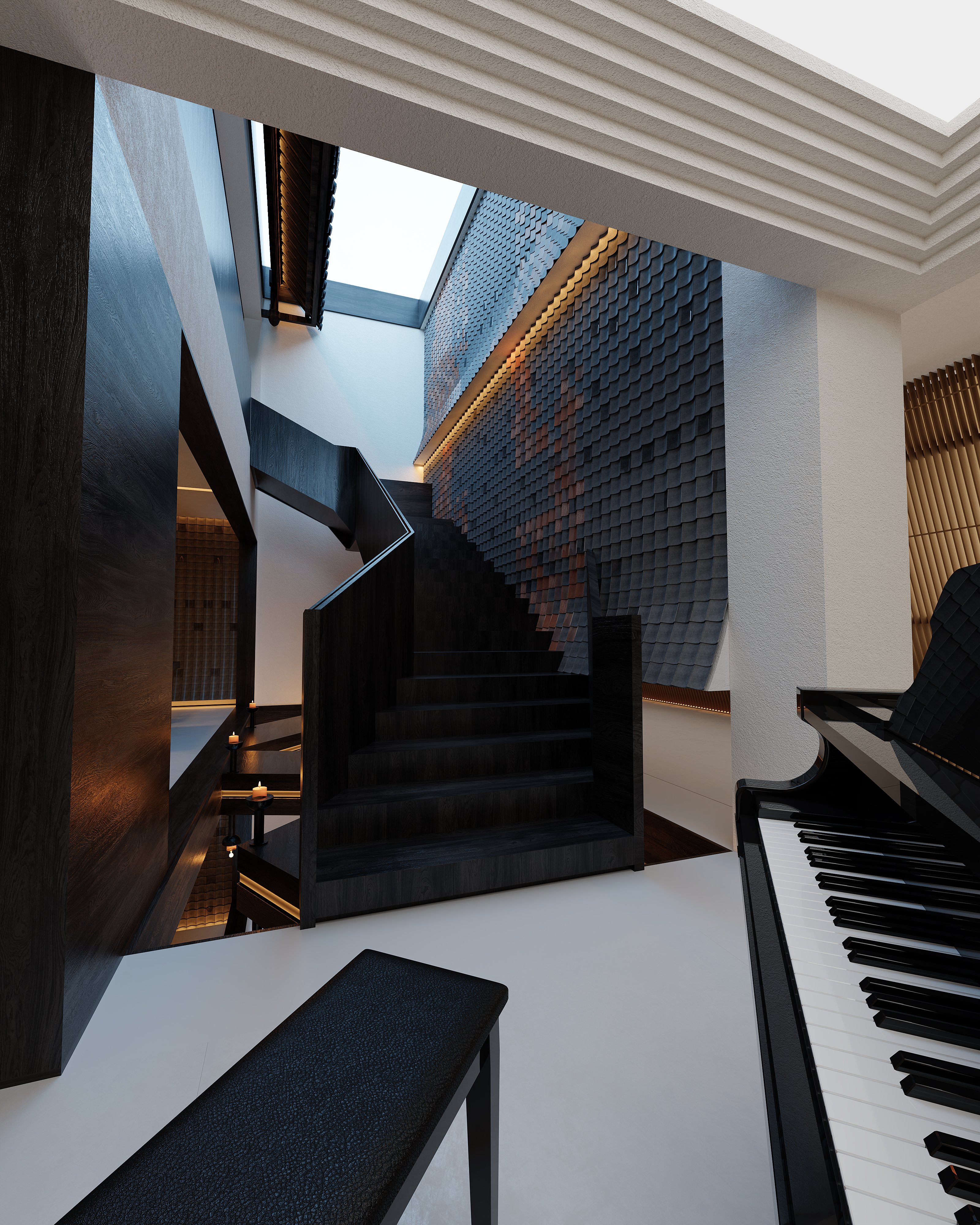 云玺大宅600㎡东方雅韵别墅丨中国昆明丨张霖-7