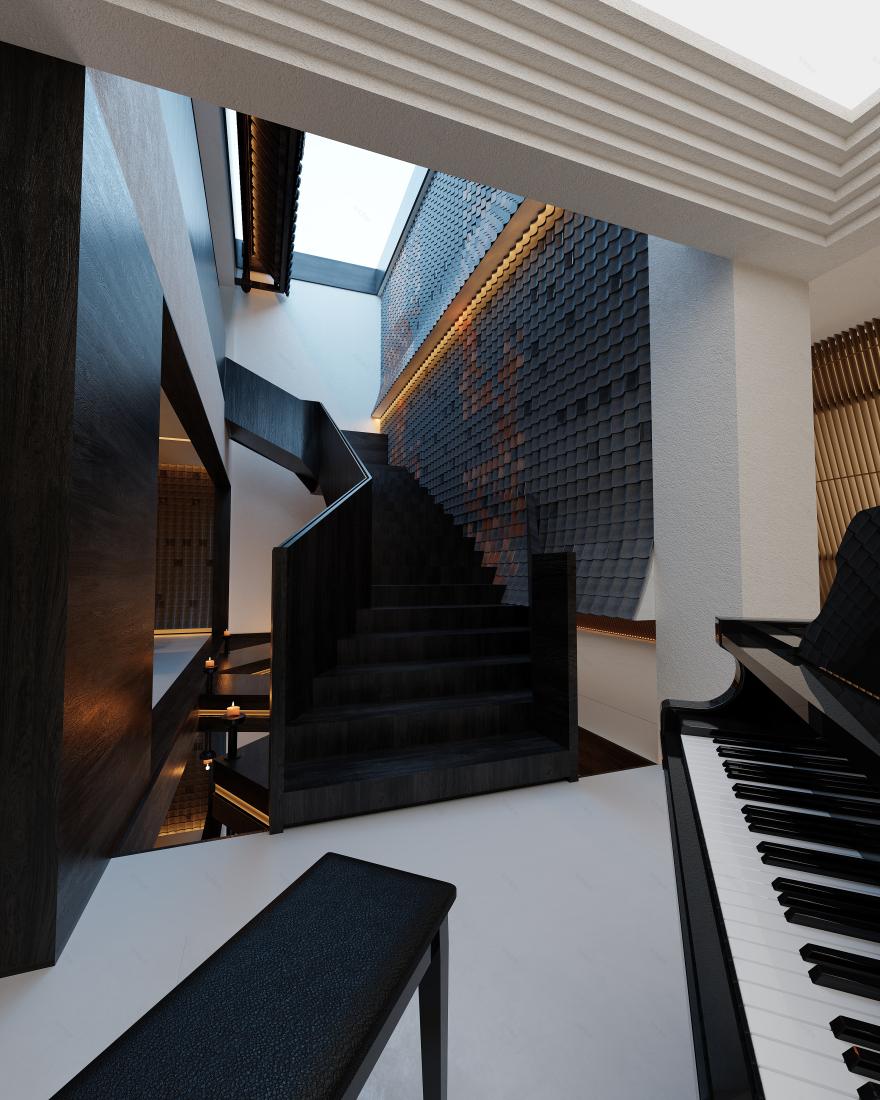 云玺大宅600㎡东方雅韵别墅丨中国昆明丨张霖-7