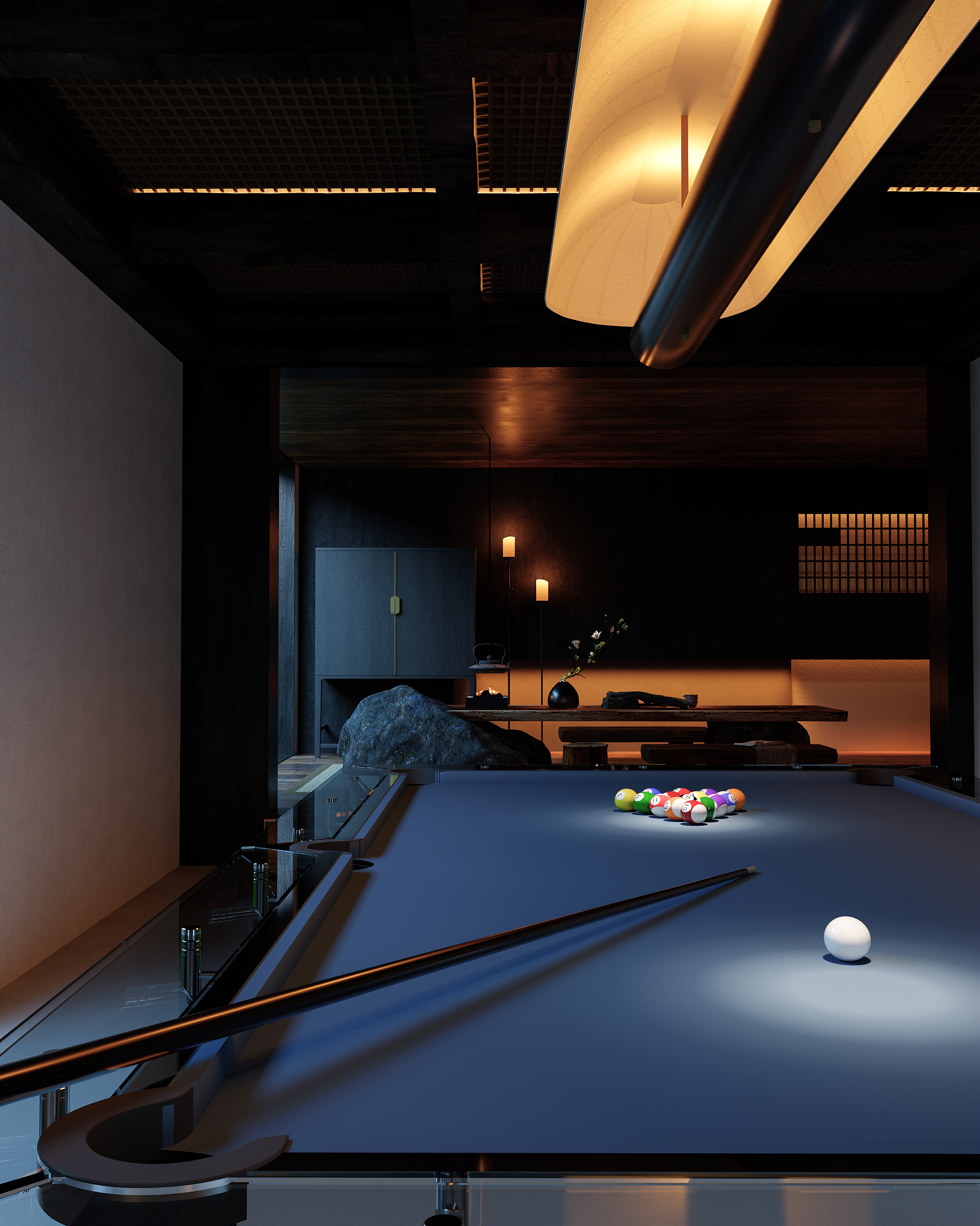 云玺大宅600㎡东方雅韵别墅丨中国昆明丨张霖-17