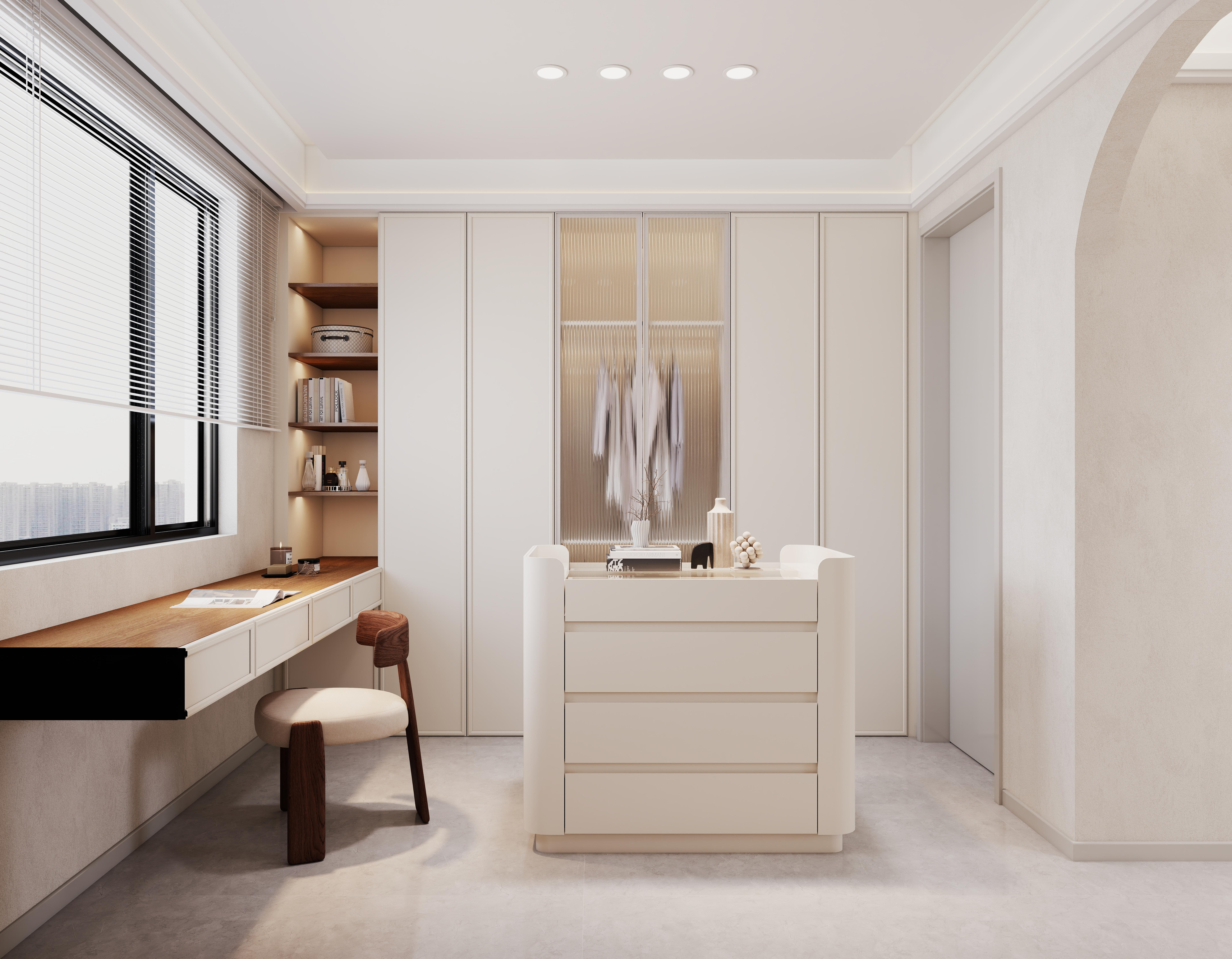 小户型也能拥有开放式厨房的奶油中古风丨中国西安丨武丹-9