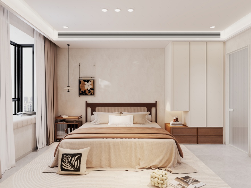 小户型也能拥有开放式厨房的奶油中古风丨中国西安丨武丹-11