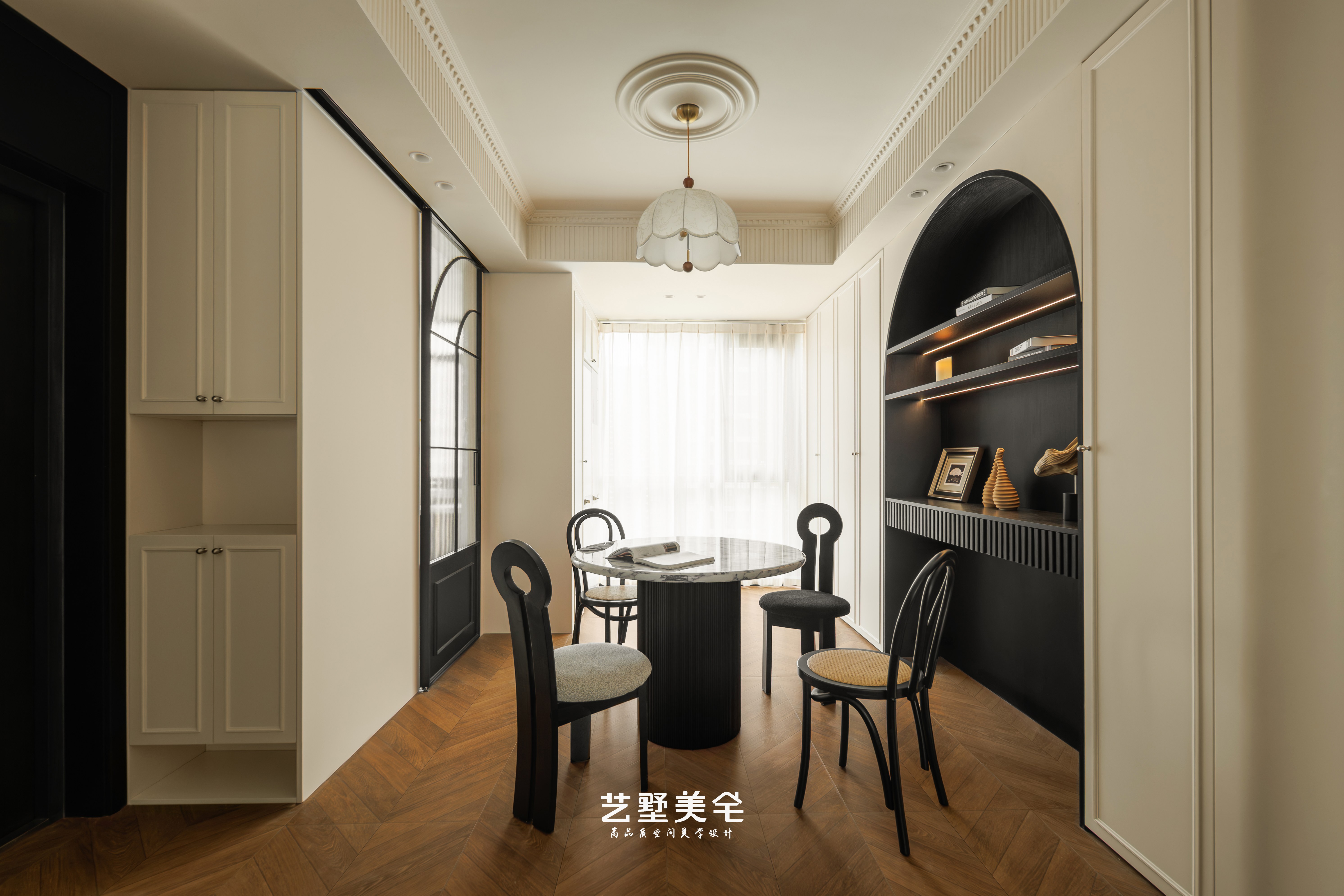 【棕调拾光】89㎡棕调法式 一场温暖与精致的邂逅丨中国合肥丨合肥艺墅美宅设计-32