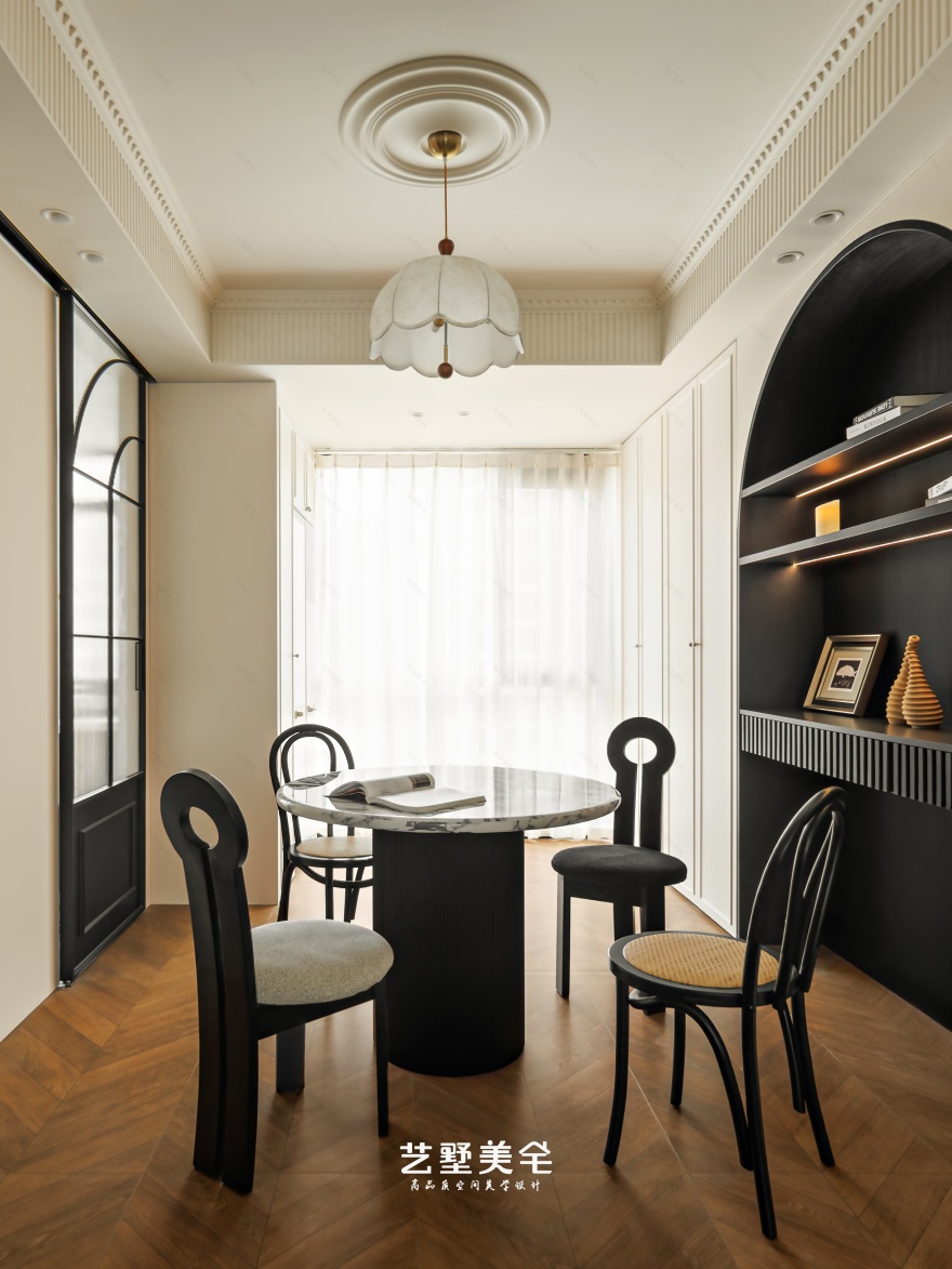 【棕调拾光】89㎡棕调法式 一场温暖与精致的邂逅丨中国合肥丨合肥艺墅美宅设计-33