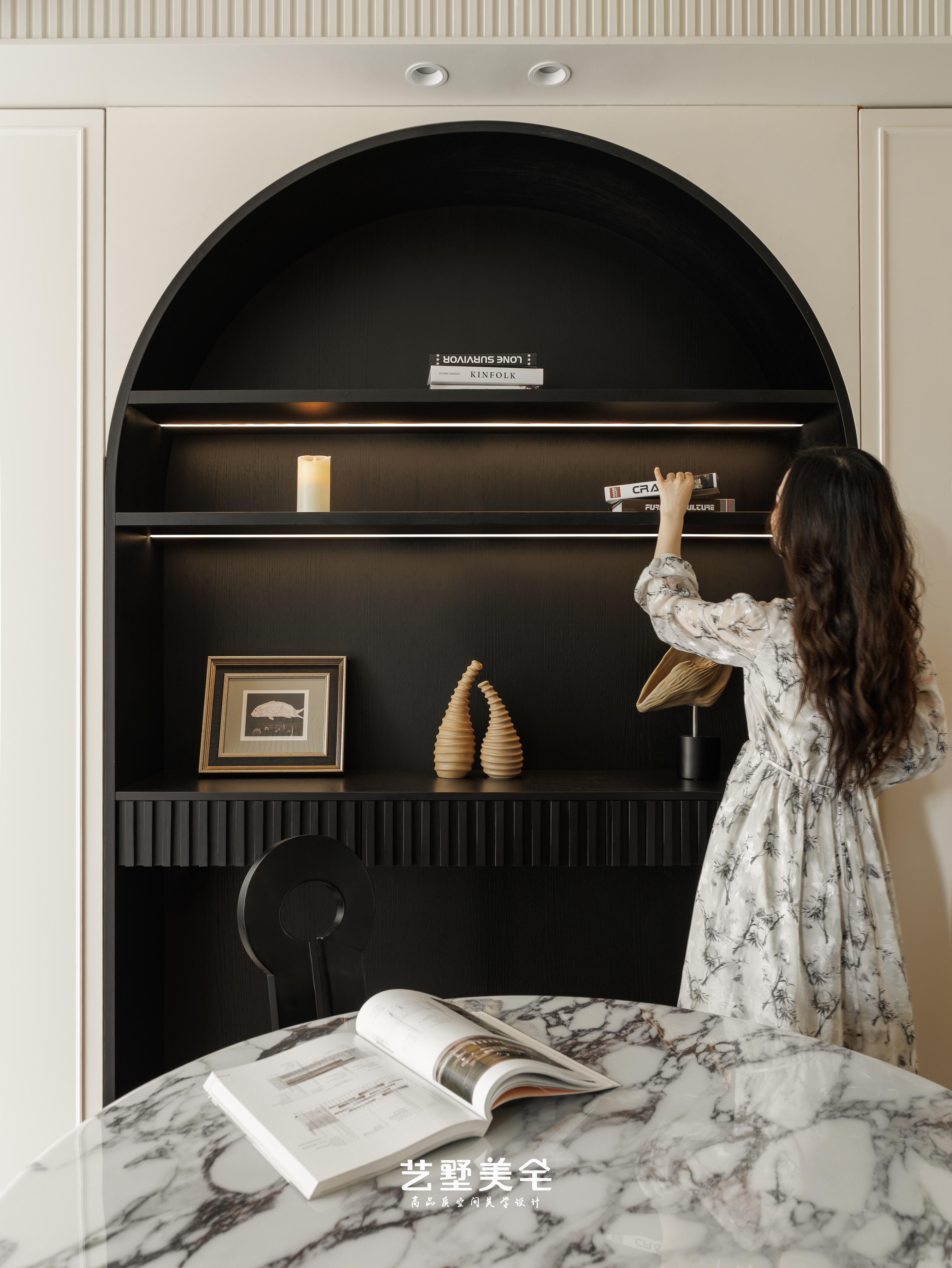 【棕调拾光】89㎡棕调法式 一场温暖与精致的邂逅丨中国合肥丨合肥艺墅美宅设计-43