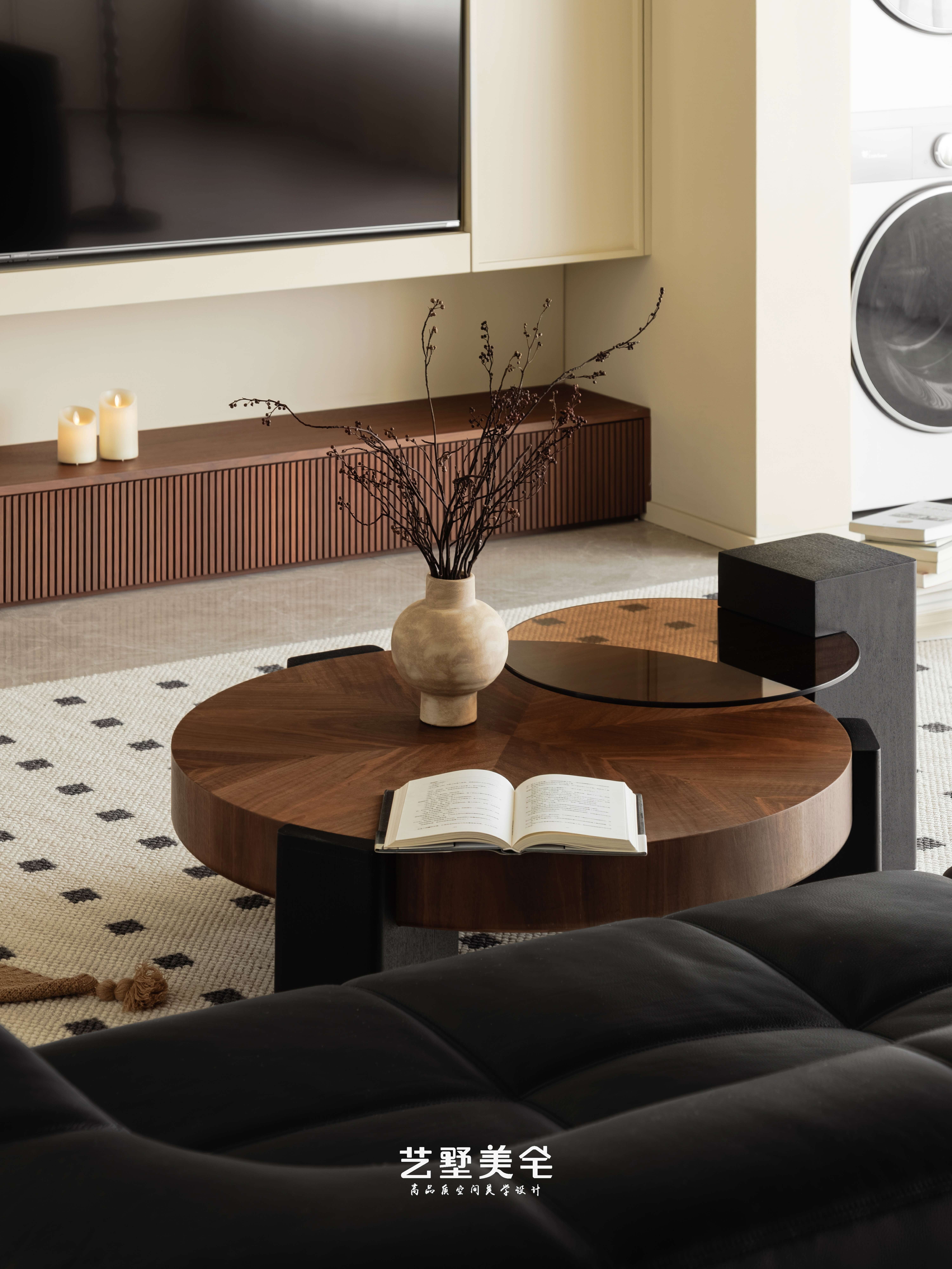 【中古叠影】139㎡美拉德中古风 时光淬炼的质感居所丨中国合肥丨合肥艺墅美宅设计-34