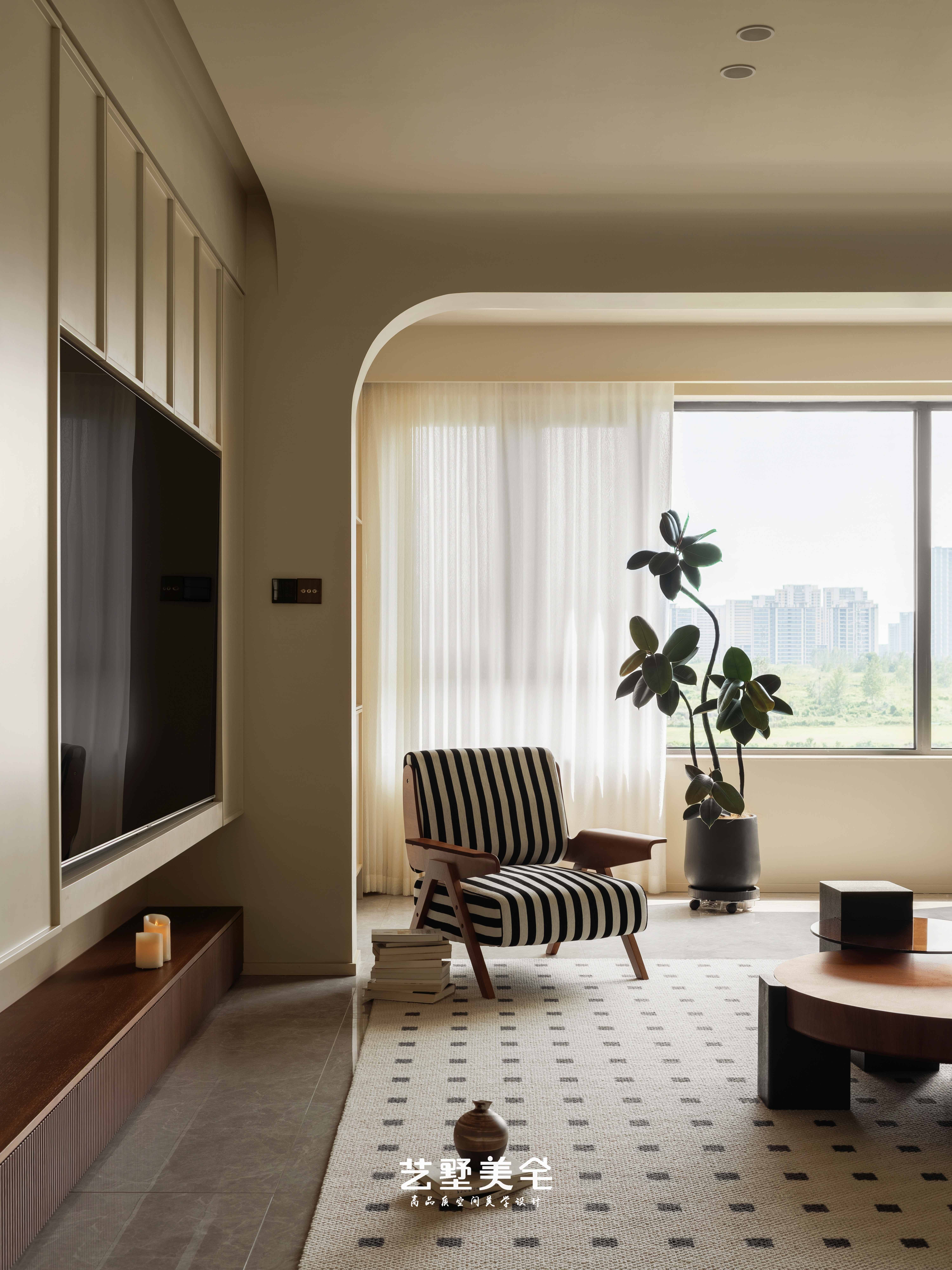 【中古叠影】139㎡美拉德中古风 时光淬炼的质感居所丨中国合肥丨合肥艺墅美宅设计-33