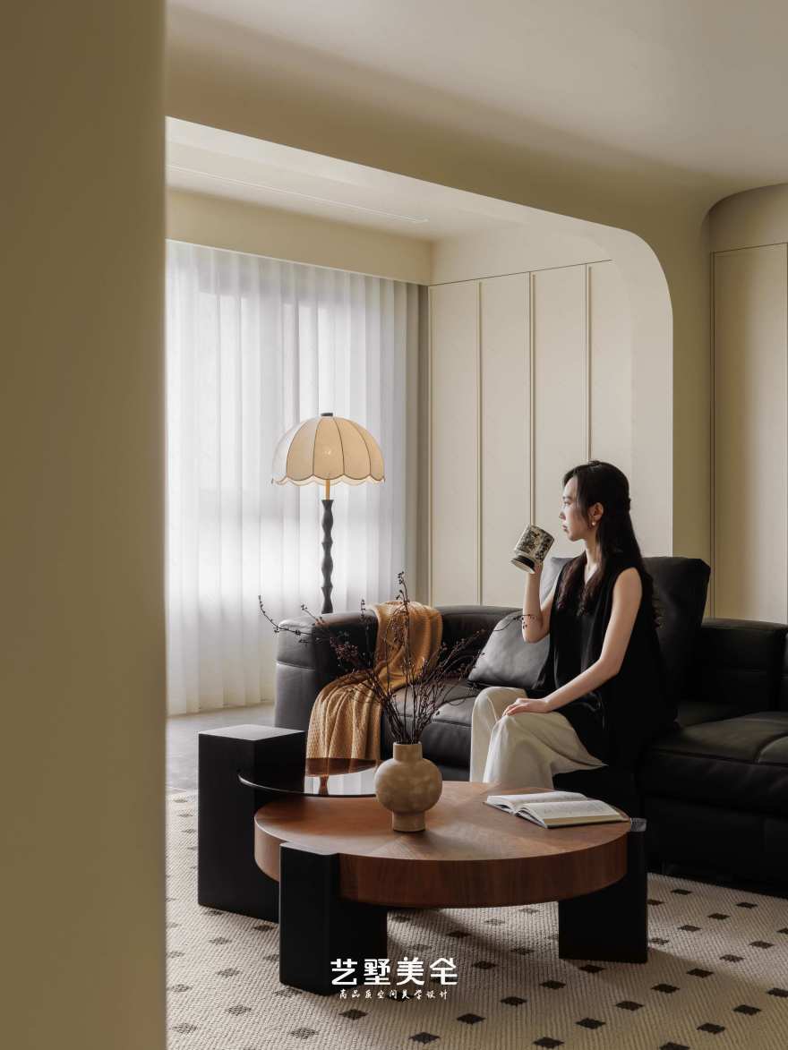 【中古叠影】139㎡美拉德中古风 时光淬炼的质感居所丨中国合肥丨合肥艺墅美宅设计-31