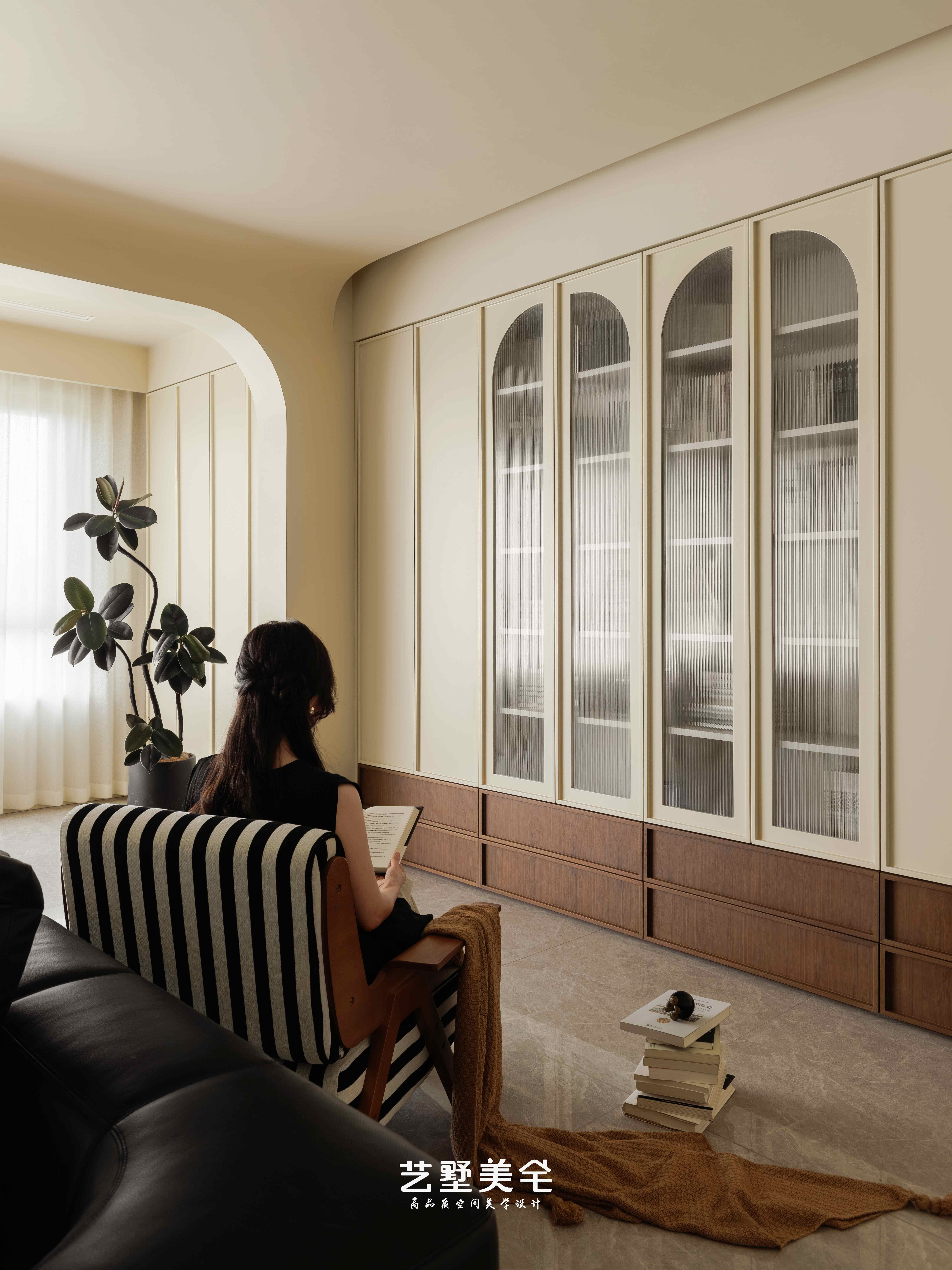 【中古叠影】139㎡美拉德中古风 时光淬炼的质感居所丨中国合肥丨合肥艺墅美宅设计-47