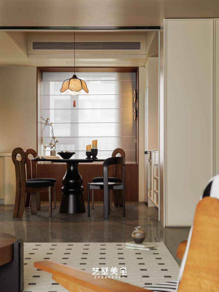 【中古叠影】139㎡美拉德中古风 时光淬炼的质感居所丨中国合肥丨合肥艺墅美宅设计-42