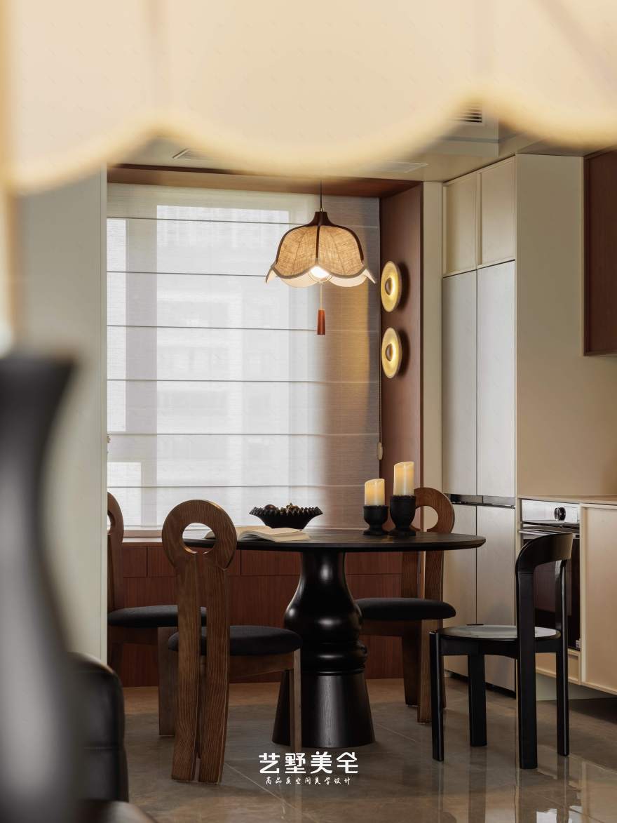 【中古叠影】139㎡美拉德中古风 时光淬炼的质感居所丨中国合肥丨合肥艺墅美宅设计-46