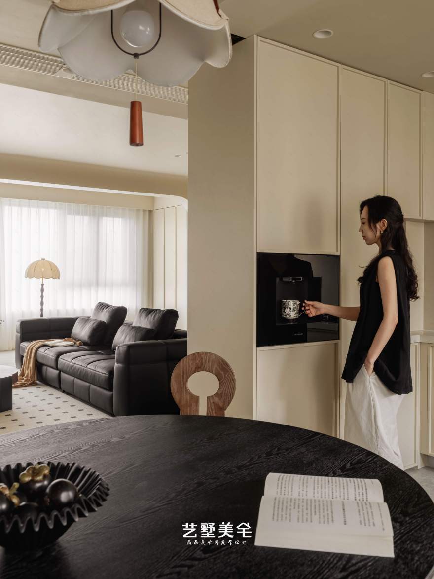 【中古叠影】139㎡美拉德中古风 时光淬炼的质感居所丨中国合肥丨合肥艺墅美宅设计-63