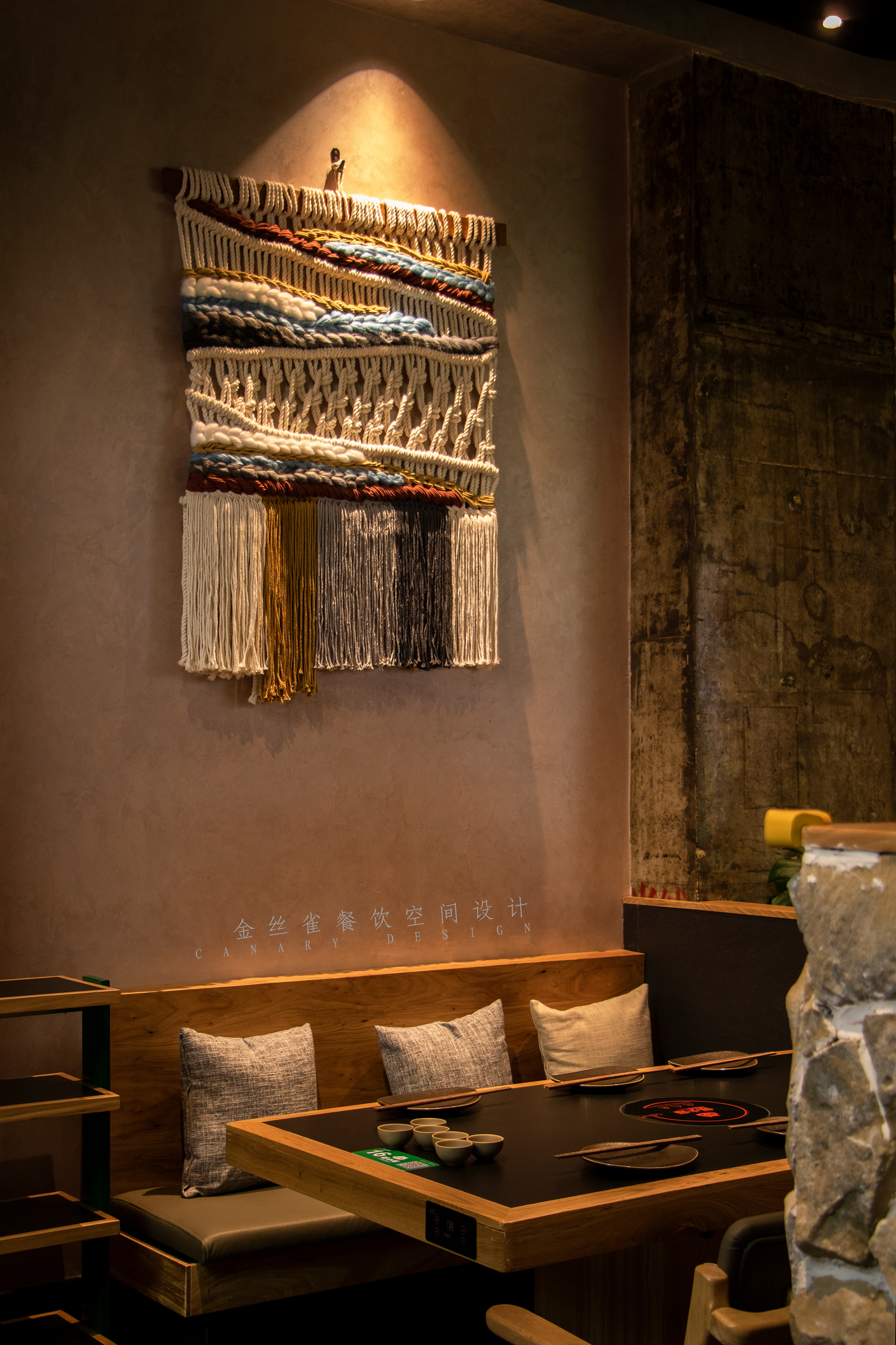倔小猫1000平山野风火锅丨中国合肥丨金丝雀餐饮空间设计-20