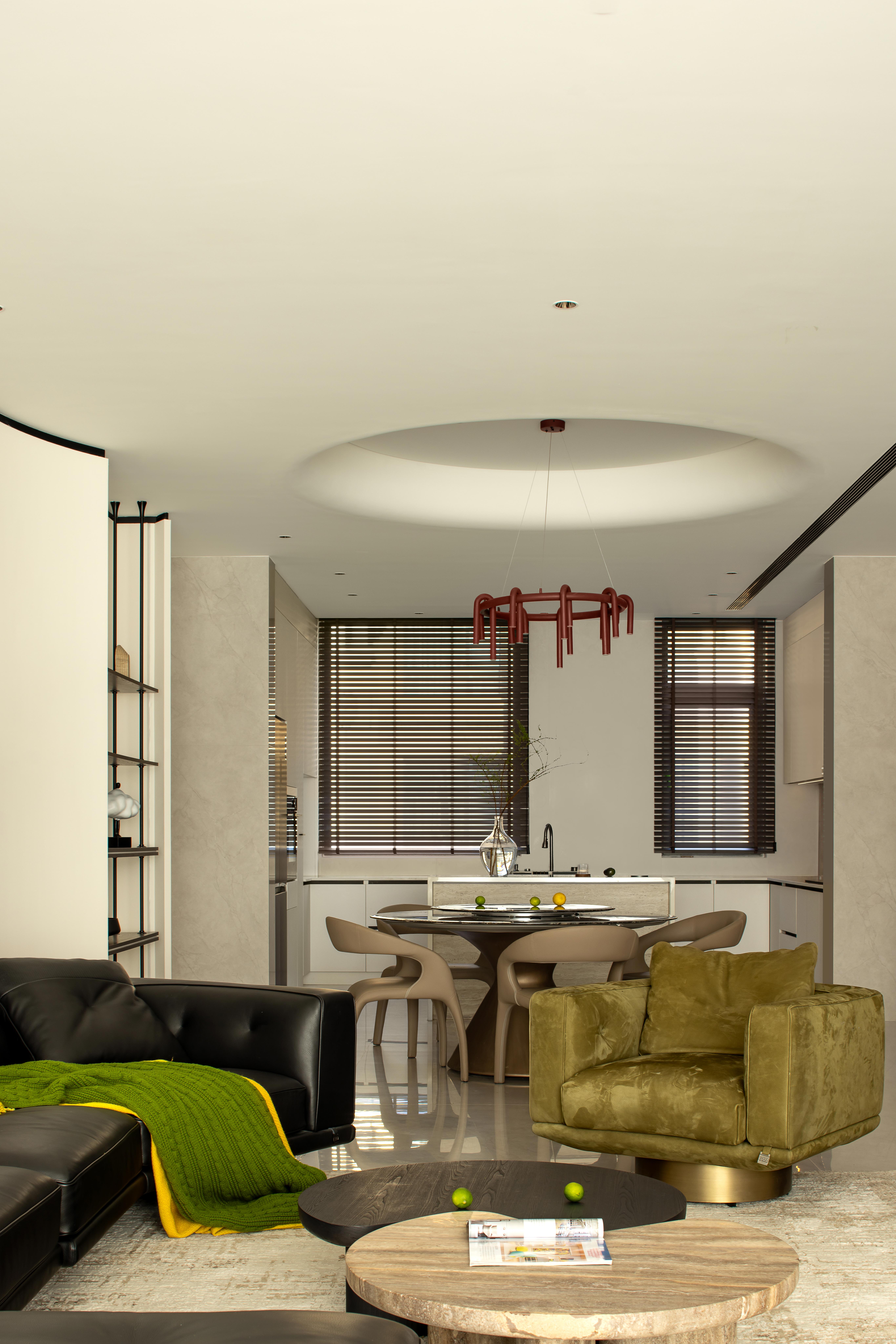 柔刚共构的暖居韵律丨中国聊城丨上海众合铂纳空间设计-6