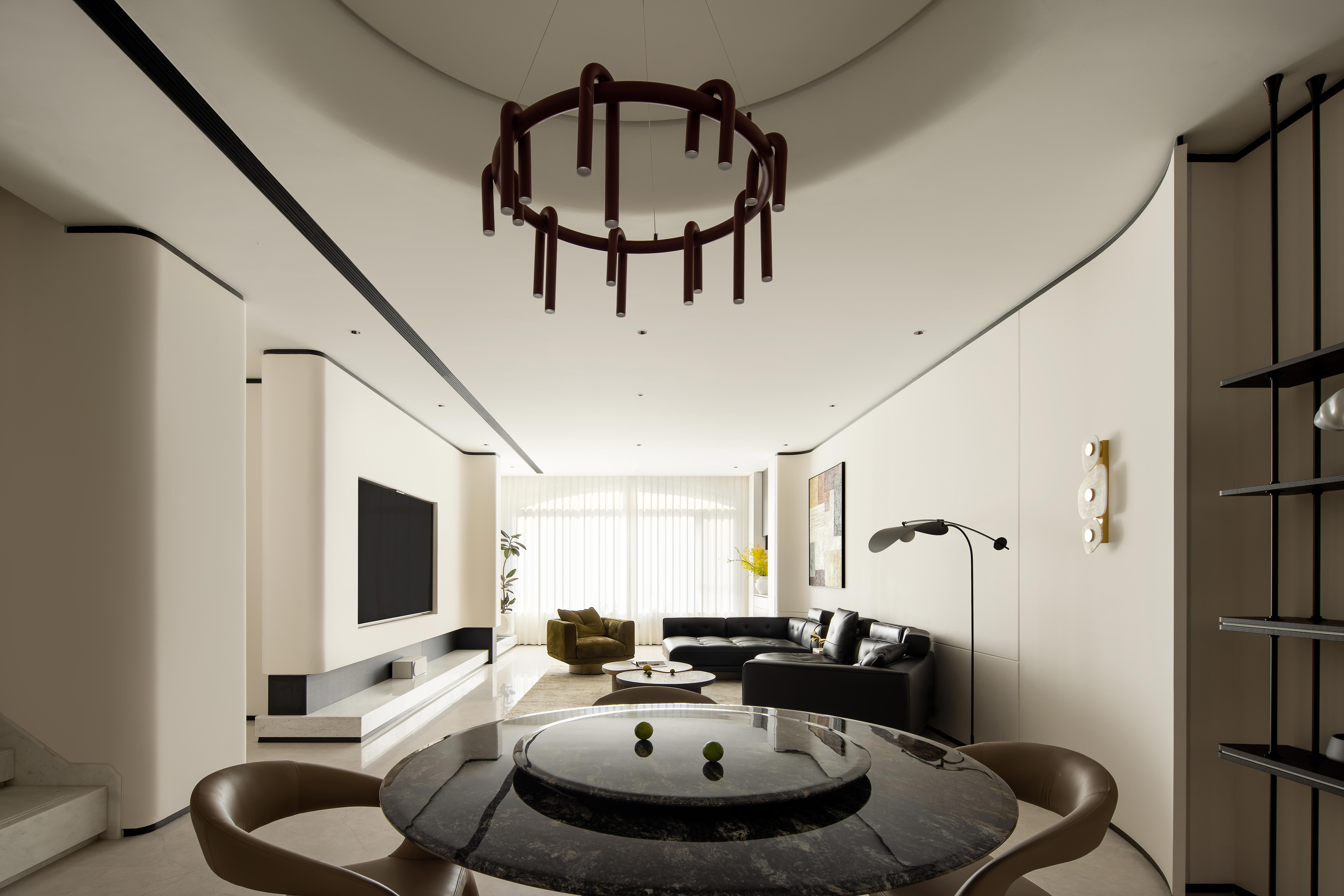 柔刚共构的暖居韵律丨中国聊城丨上海众合铂纳空间设计-13