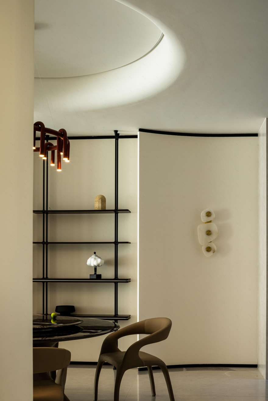 柔刚共构的暖居韵律丨中国聊城丨上海众合铂纳空间设计-12